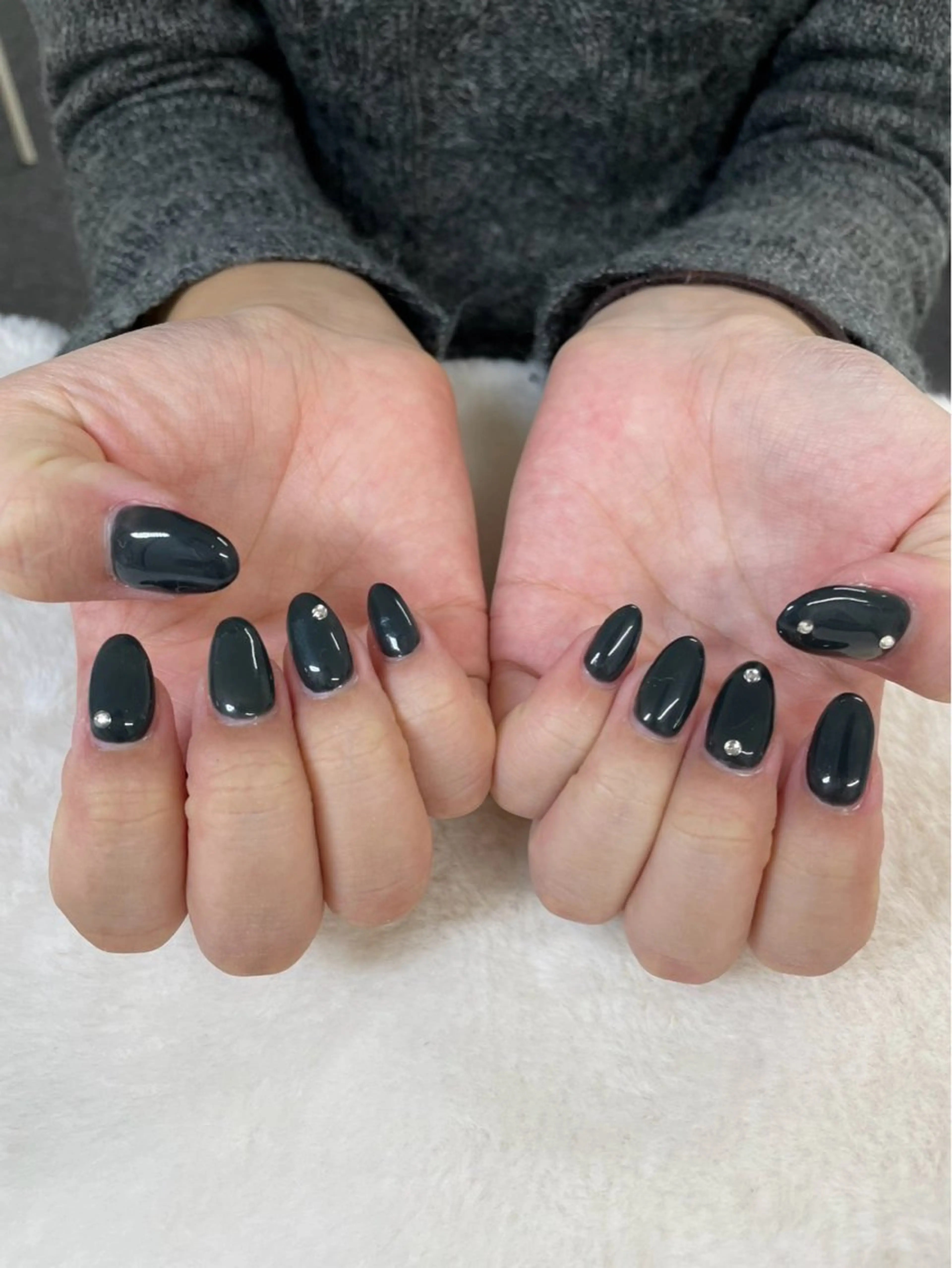 ネイル ワンカラーネイル ハンドネイル ハンドケア 心斎橋Salon Epokkuのネイルデザイン