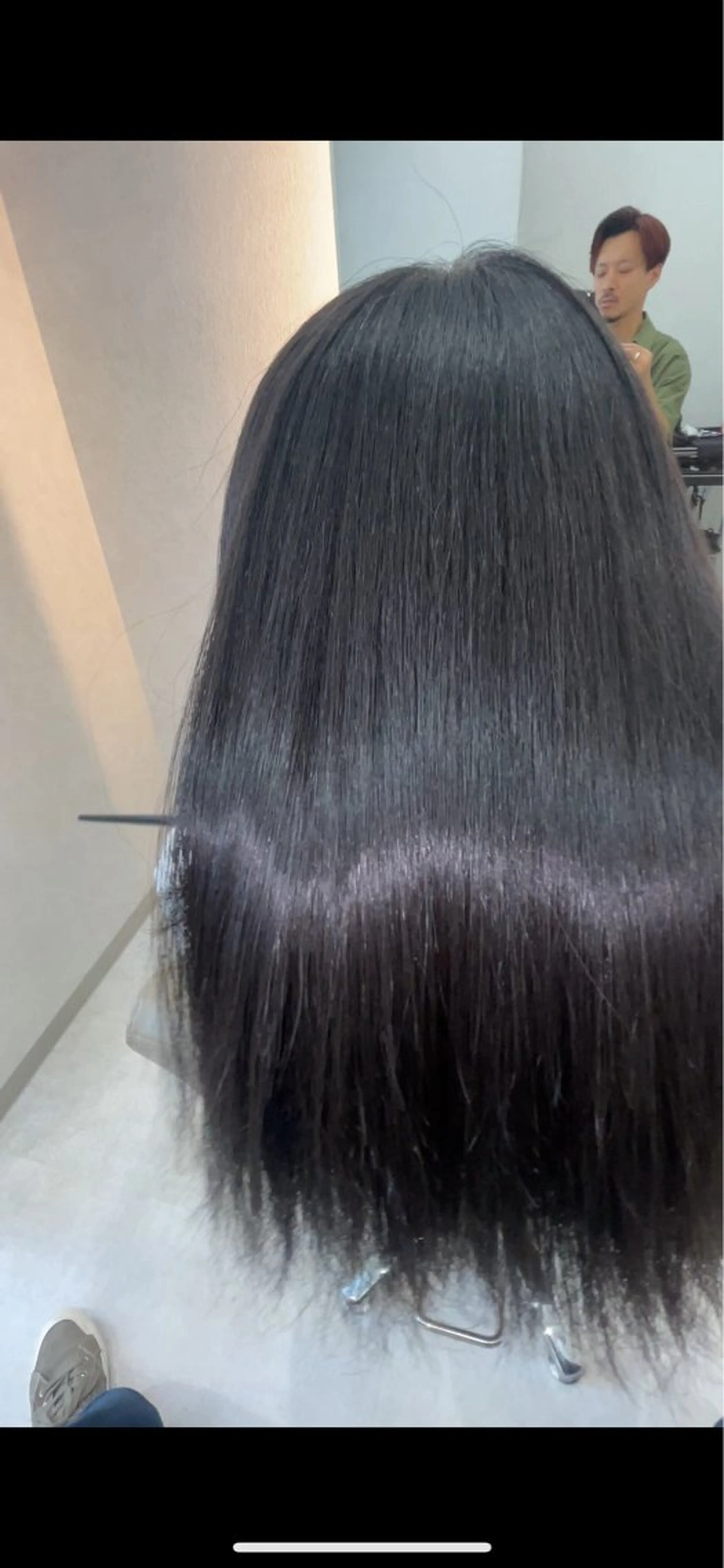 ロング カット 縮毛矯正 髪質改善/レイヤー 本田拓也のヘアスタイル