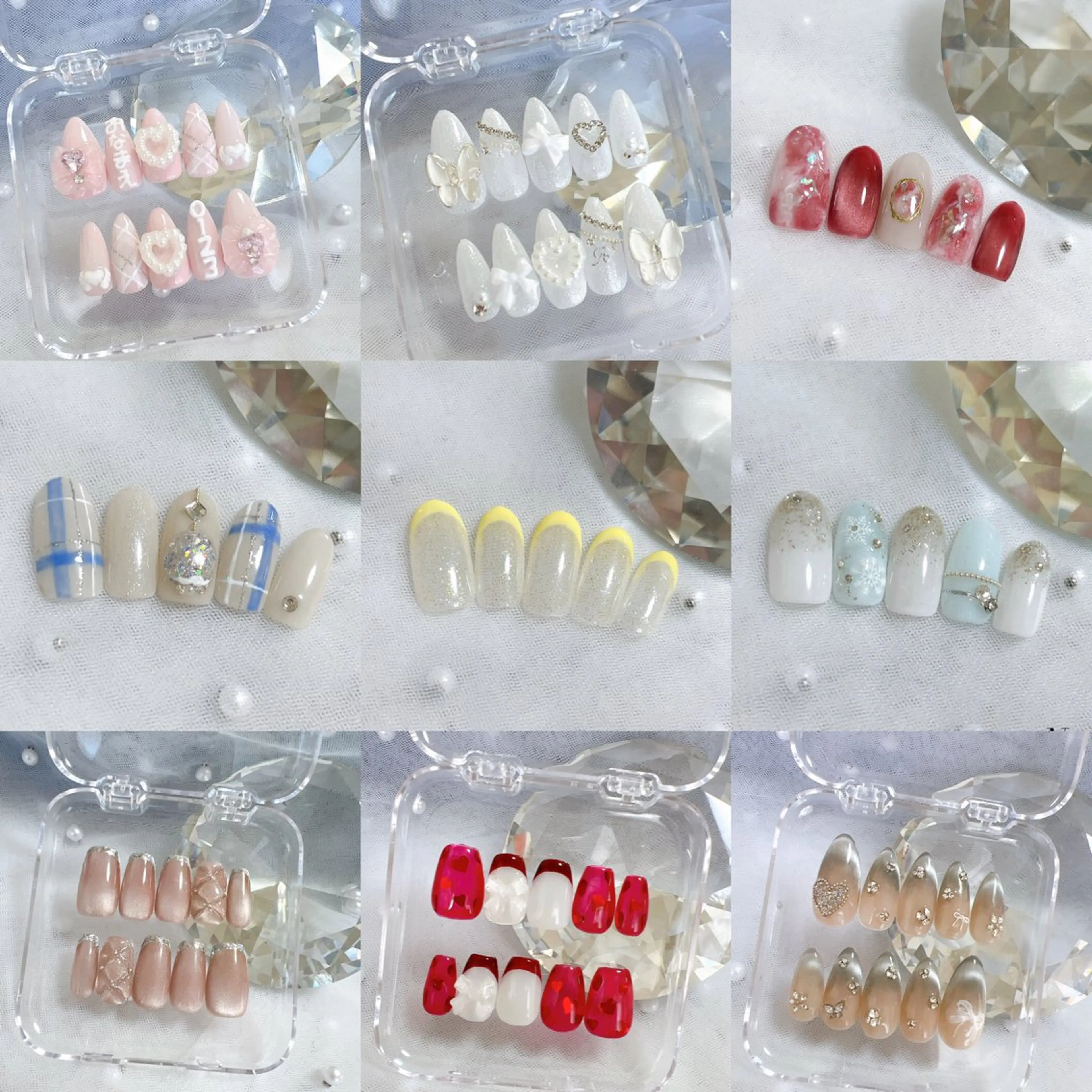 ハンドネイル🎀フレンチネイル✨️オフあり(ガラスフレンチも可⭕️✨️)の写真