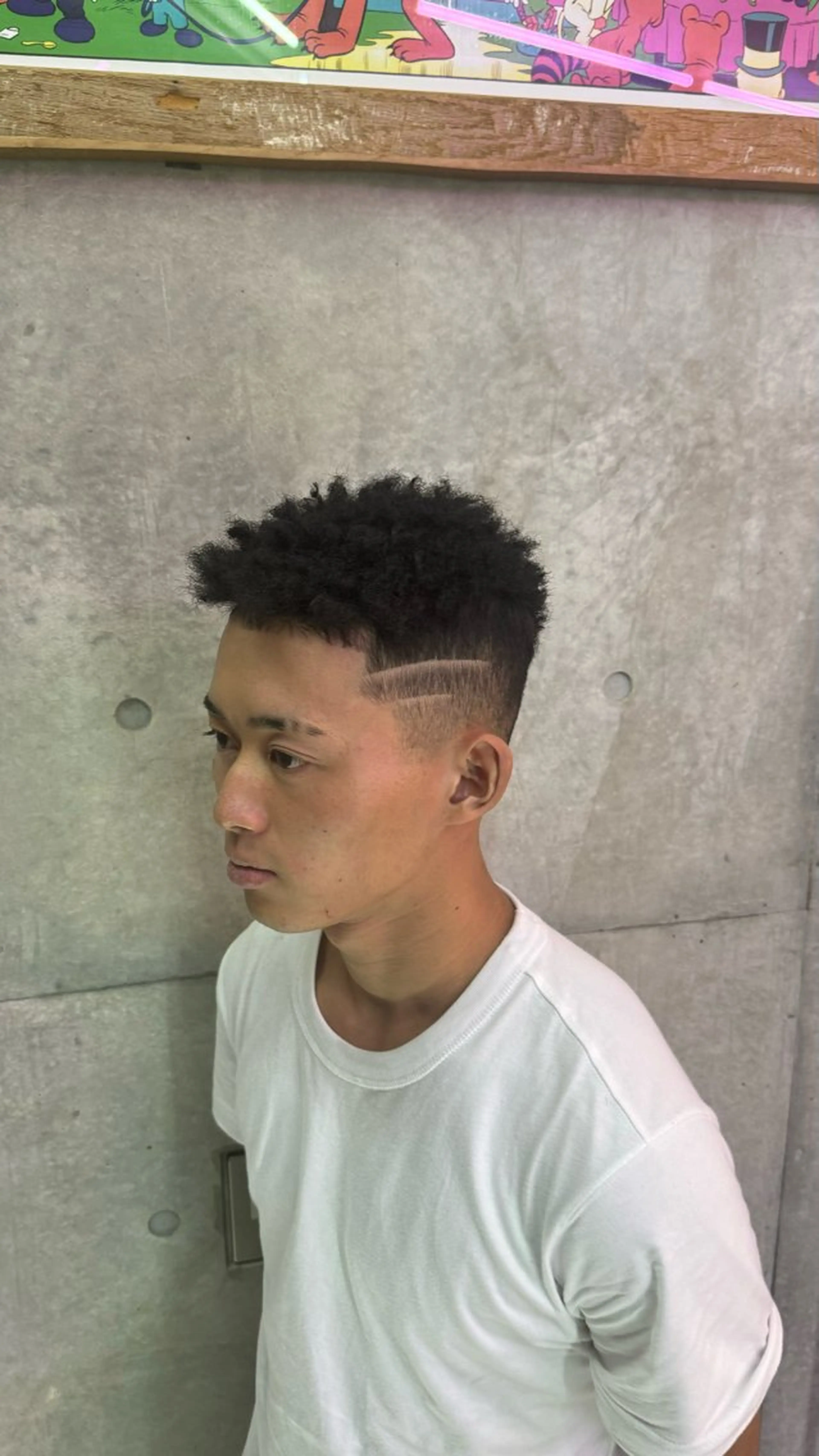 パーマ パーマ 村上 亜莉星のヘアスタイル