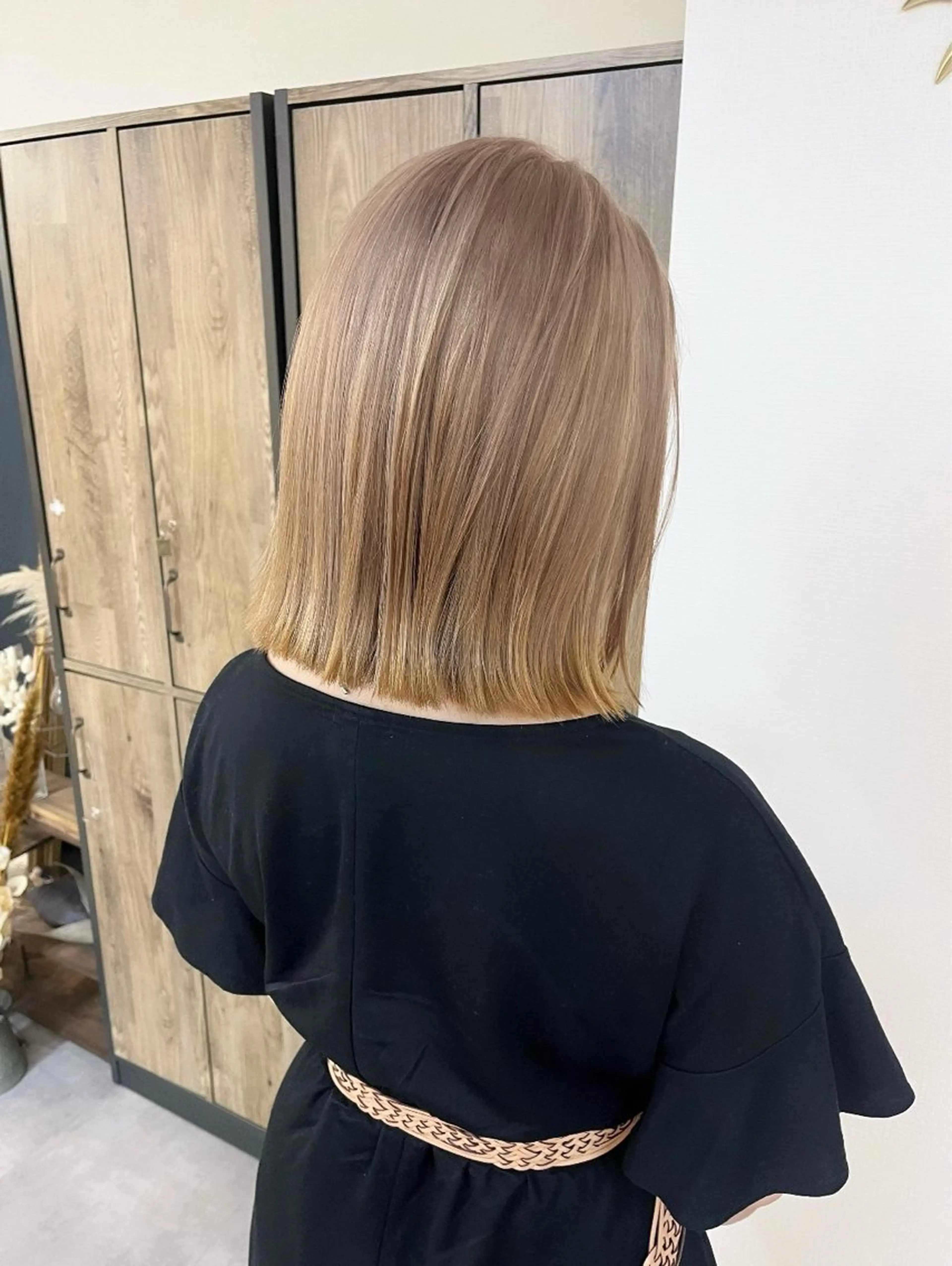 ミディアム ヘアカラー トリートメント 当日予約◎ risaのヘアスタイル