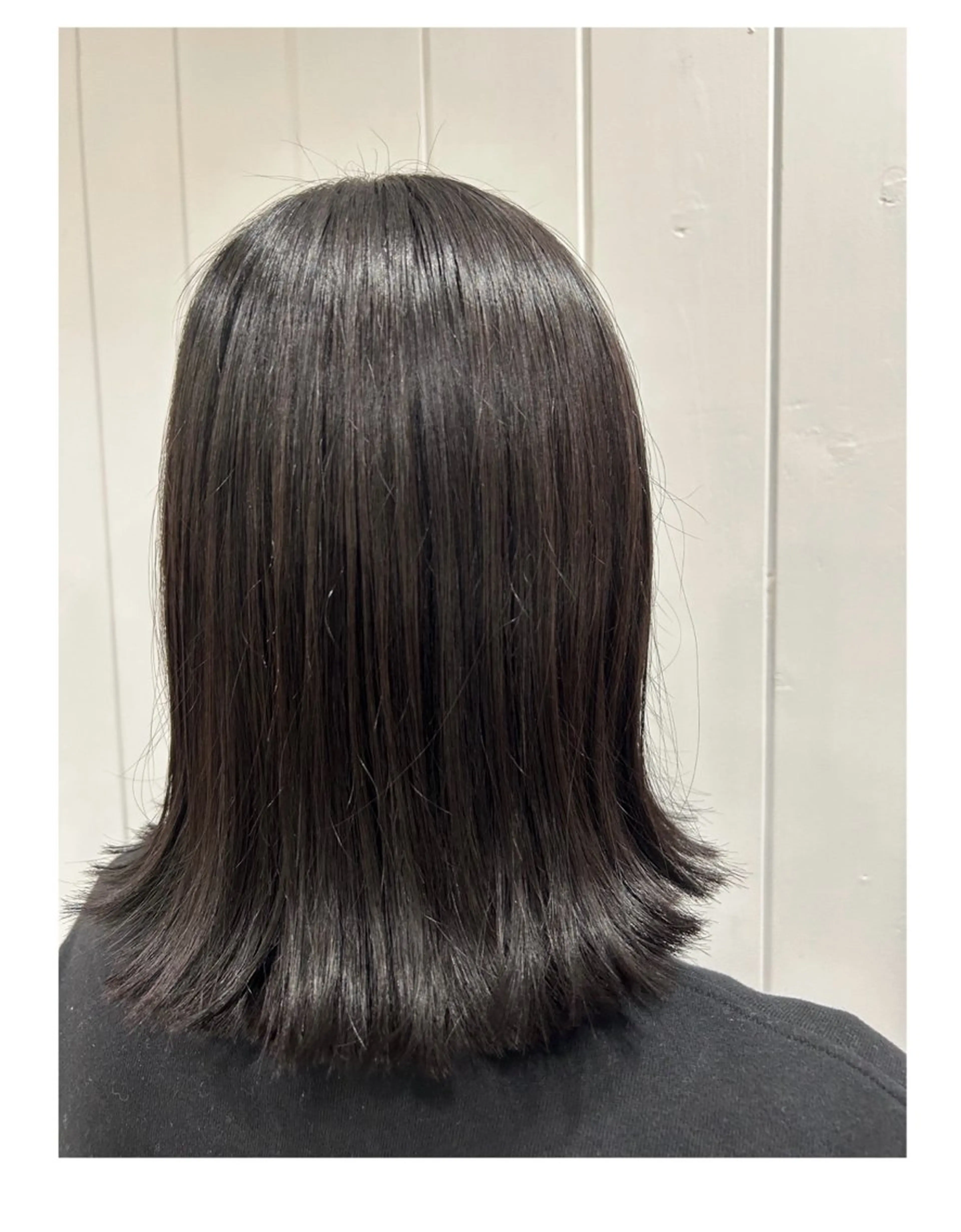 ミディアム 古澤 優香のヘアスタイル