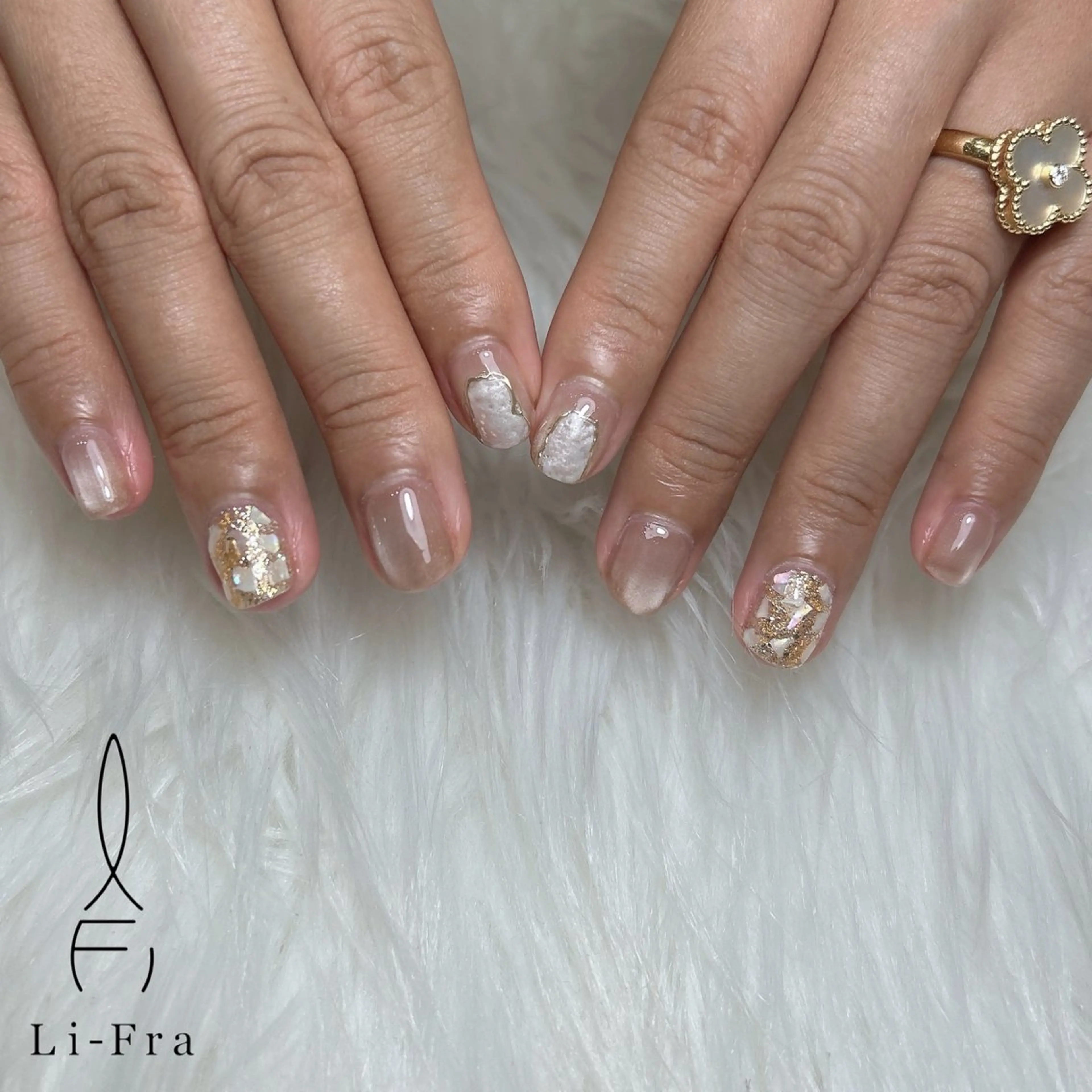 ネイル ハンドネイル lifra MANAKAのネイルデザイン