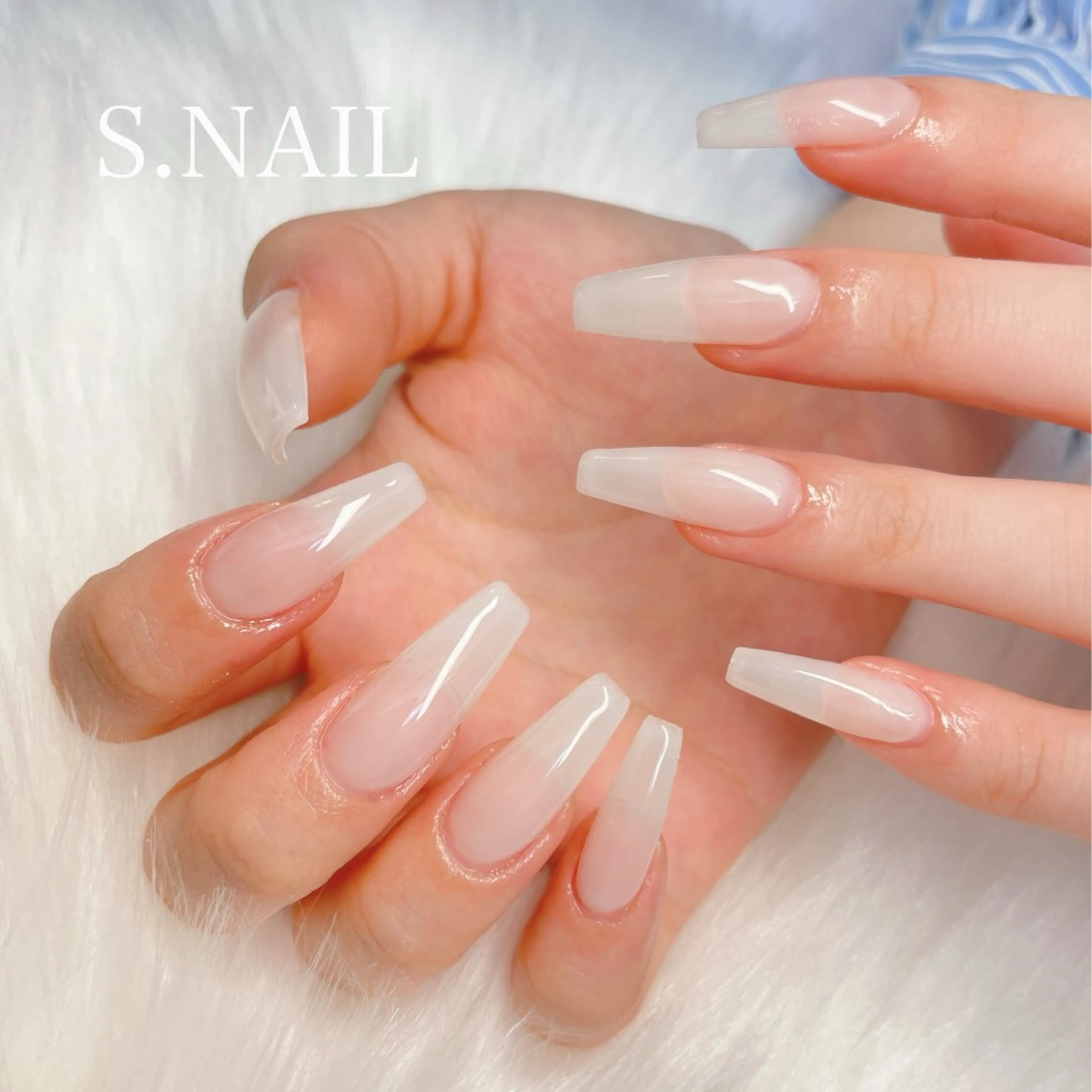 ネイル ワンカラーネイル ハンドネイル S♡NAIL所属・S.NAIL Suuのネイルデザイン