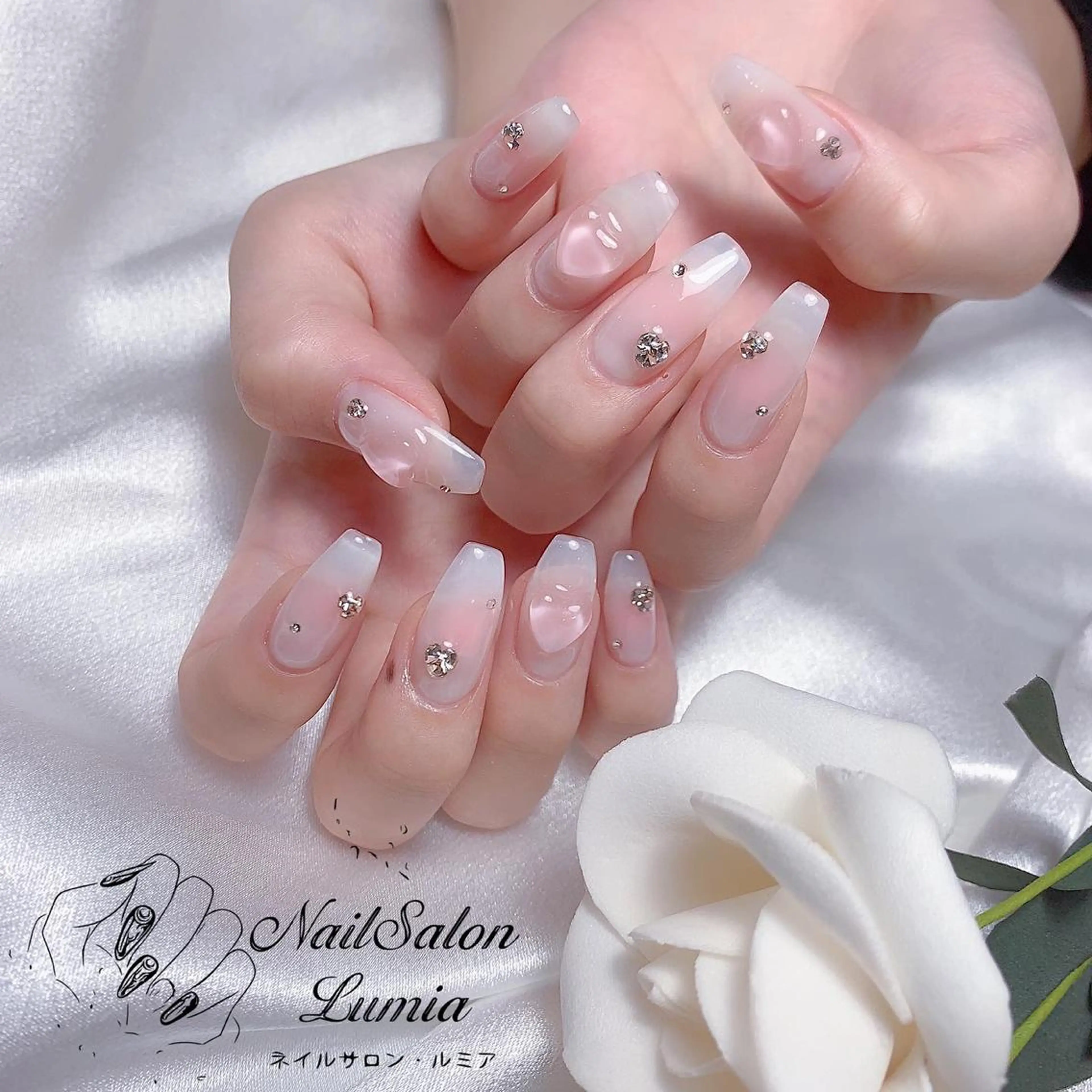 ネイル ハンドネイル ネイルサロン ルミア Lumia 店長のネイルデザイン