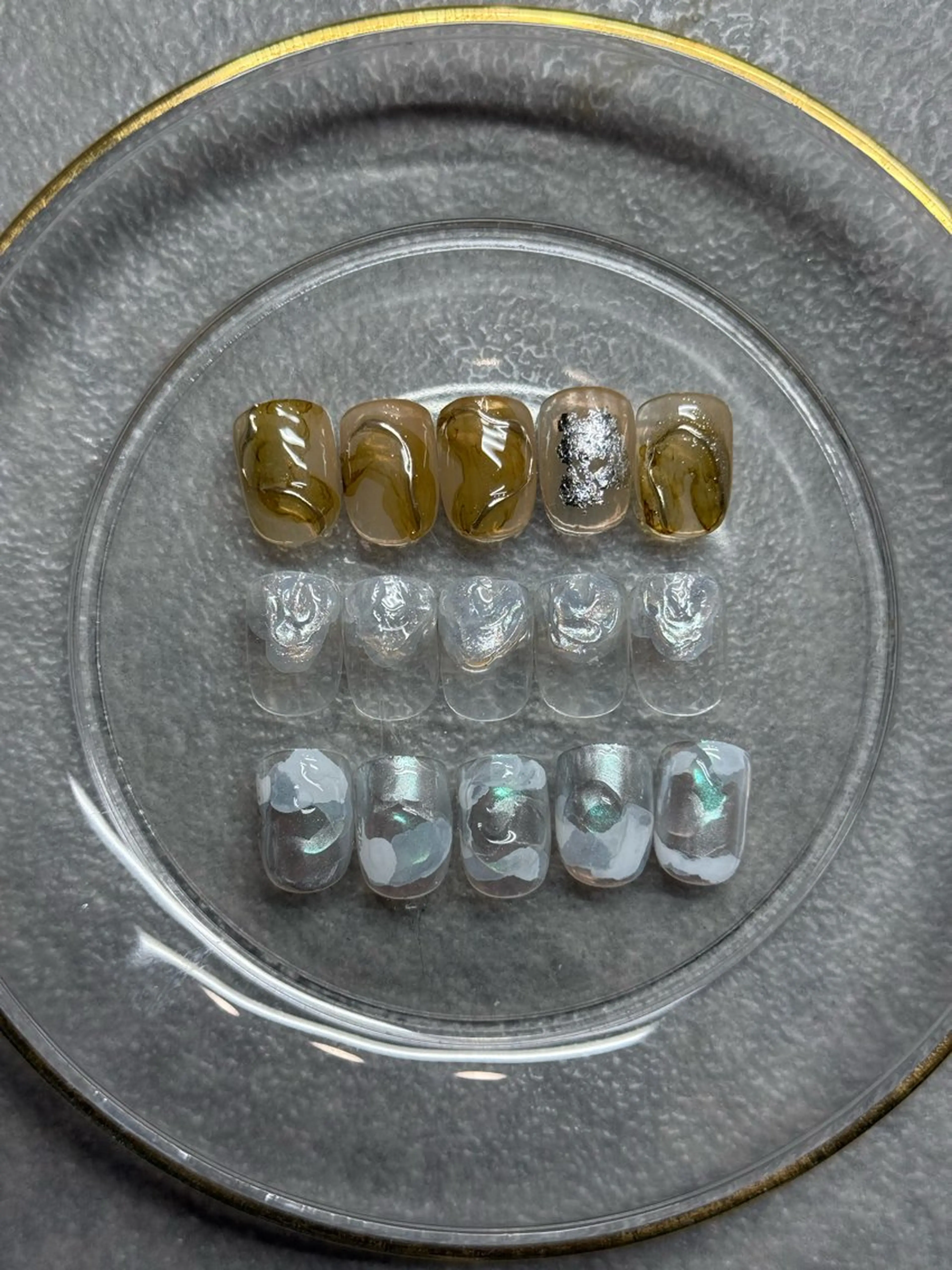 ネイル ハンドネイル フットネイル kiii.__ ✴︎*のネイルデザイン