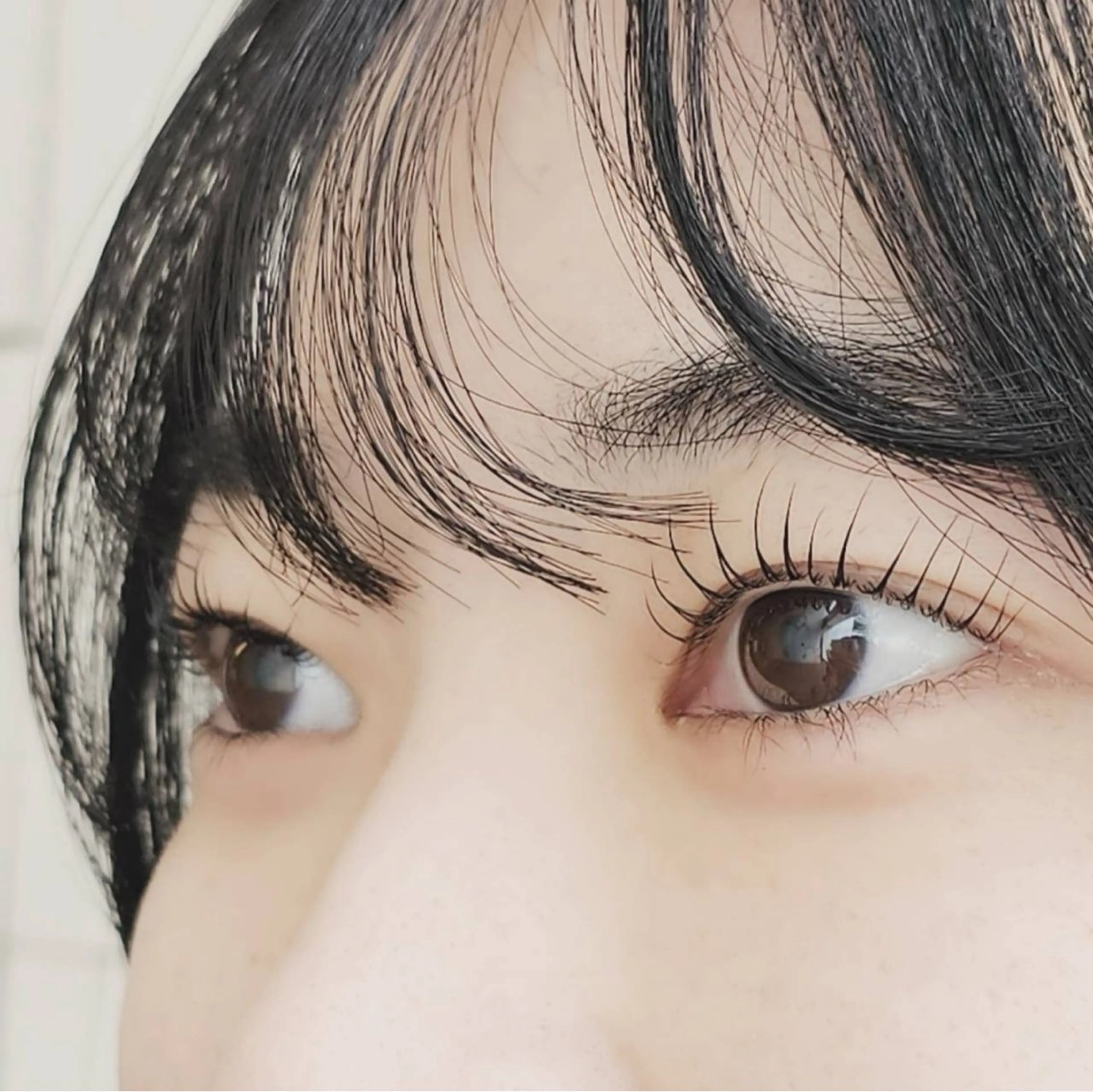 韓国マスカラパーマの写真