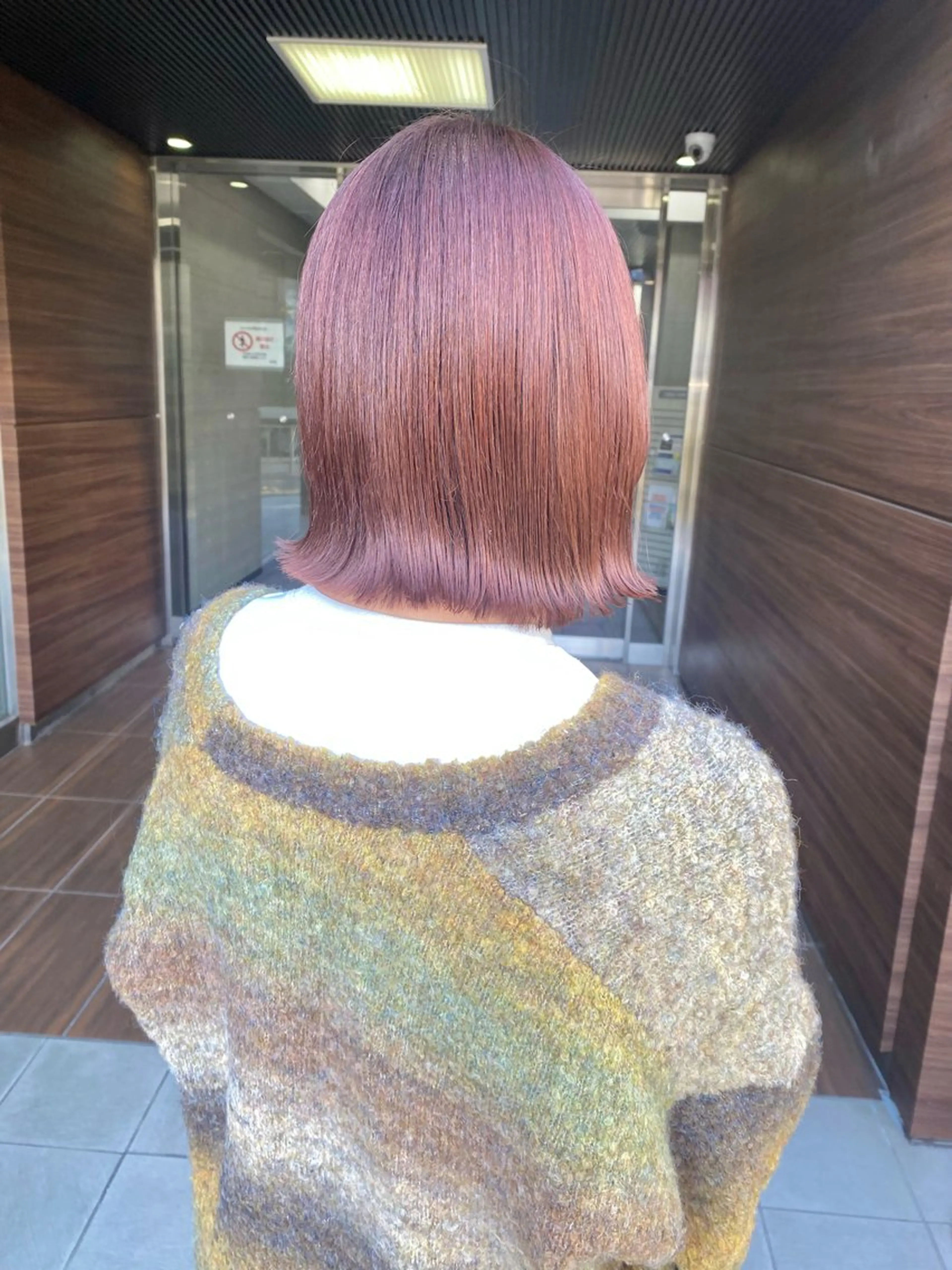 ショート カラー ef西大寺所属・Koyo  ボブ / レイヤースタイルのヘアスタイル