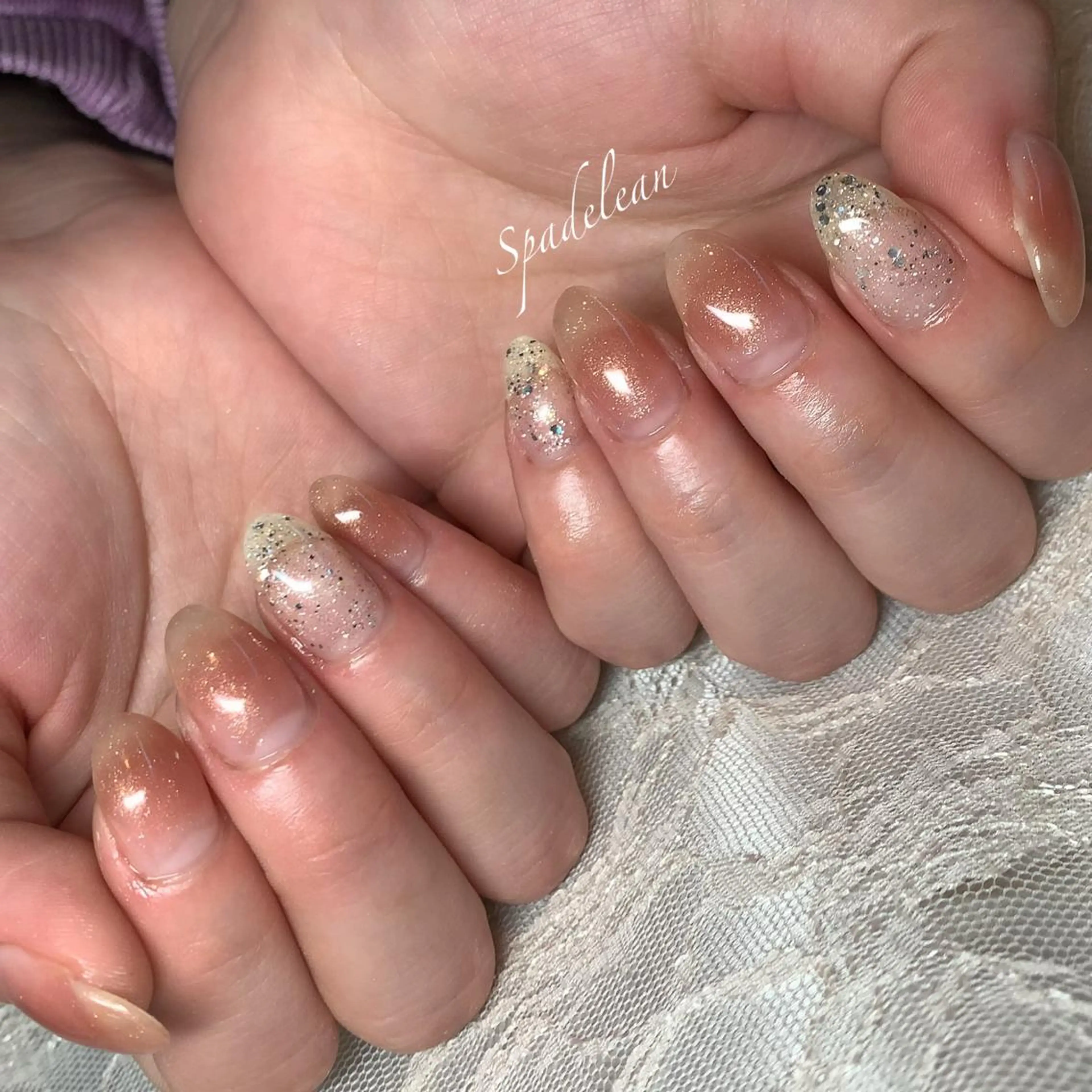 ネイル ラメ(グリッター) K. Misakiのネイルデザイン