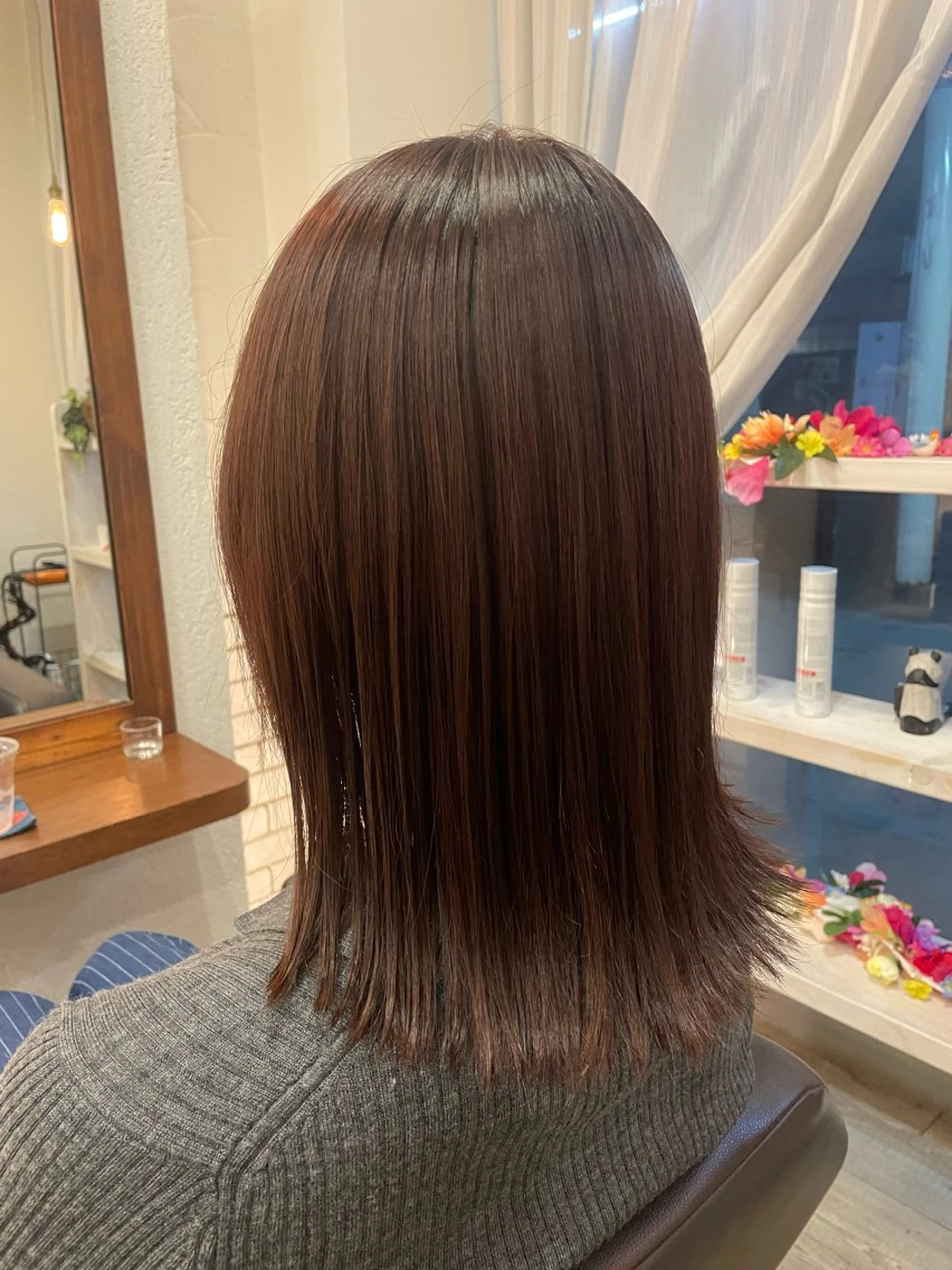 カラー ブラウンカラー アオノハhair make所属・佐藤 涼のヘアスタイル