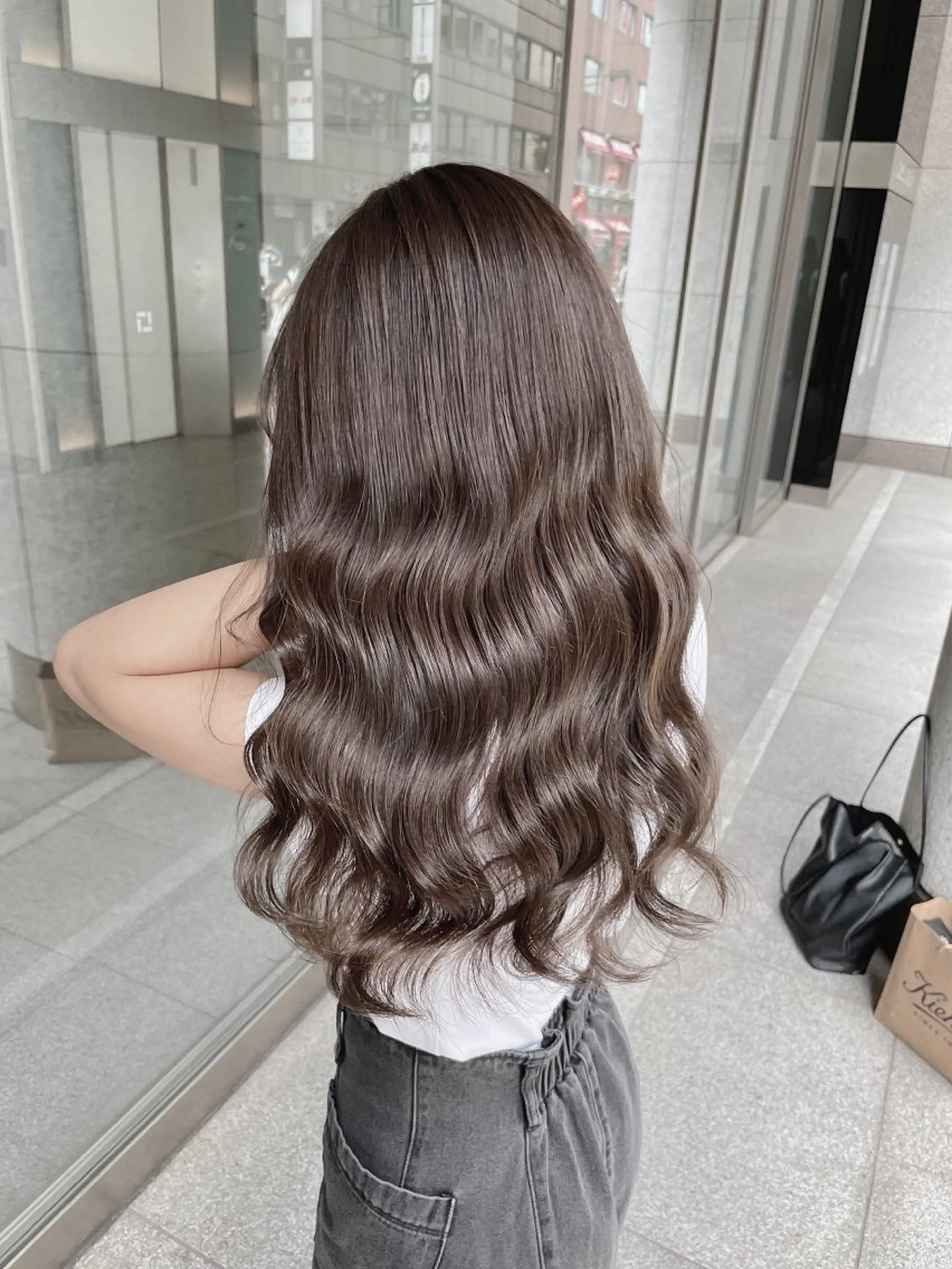 ロング 愛されハイトーン 🍓YURINAのヘアスタイル