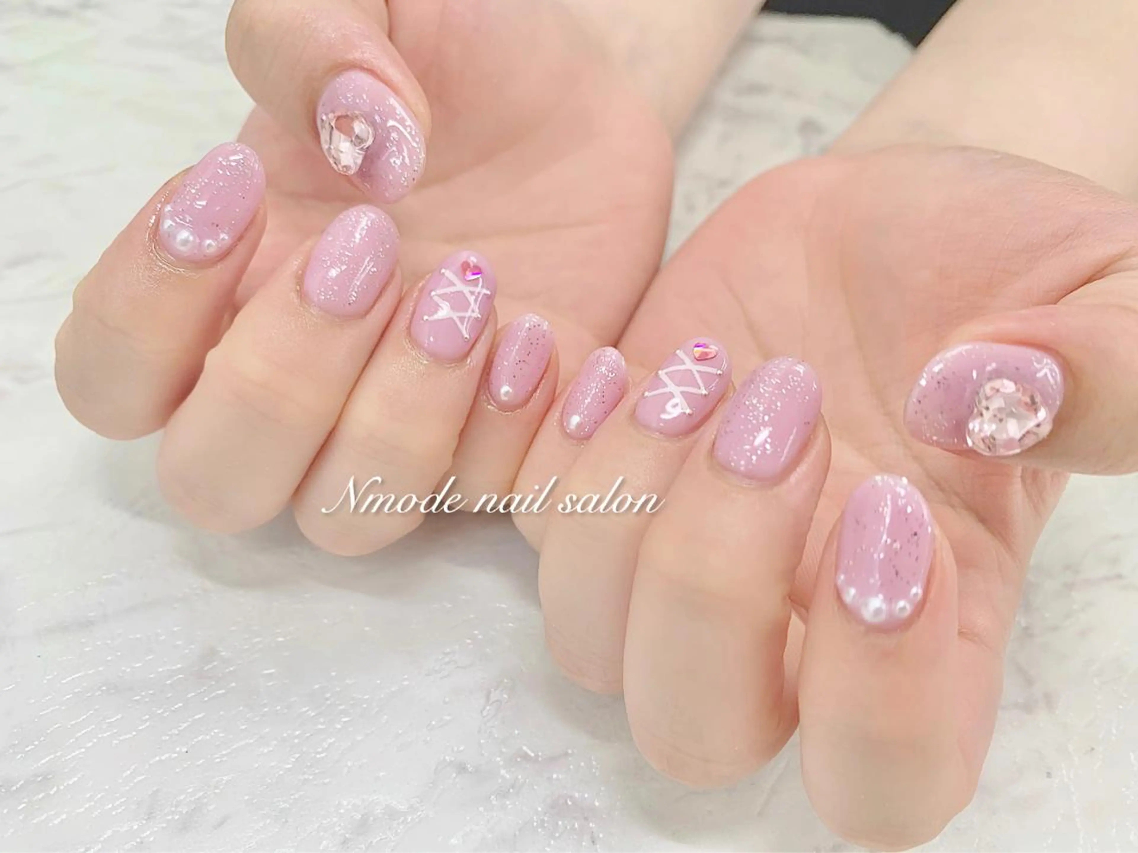 ネイル 持ち込み ハンドネイル N-mode nail salon所属・NAIL 🎀 AIRIのネイルデザイン
