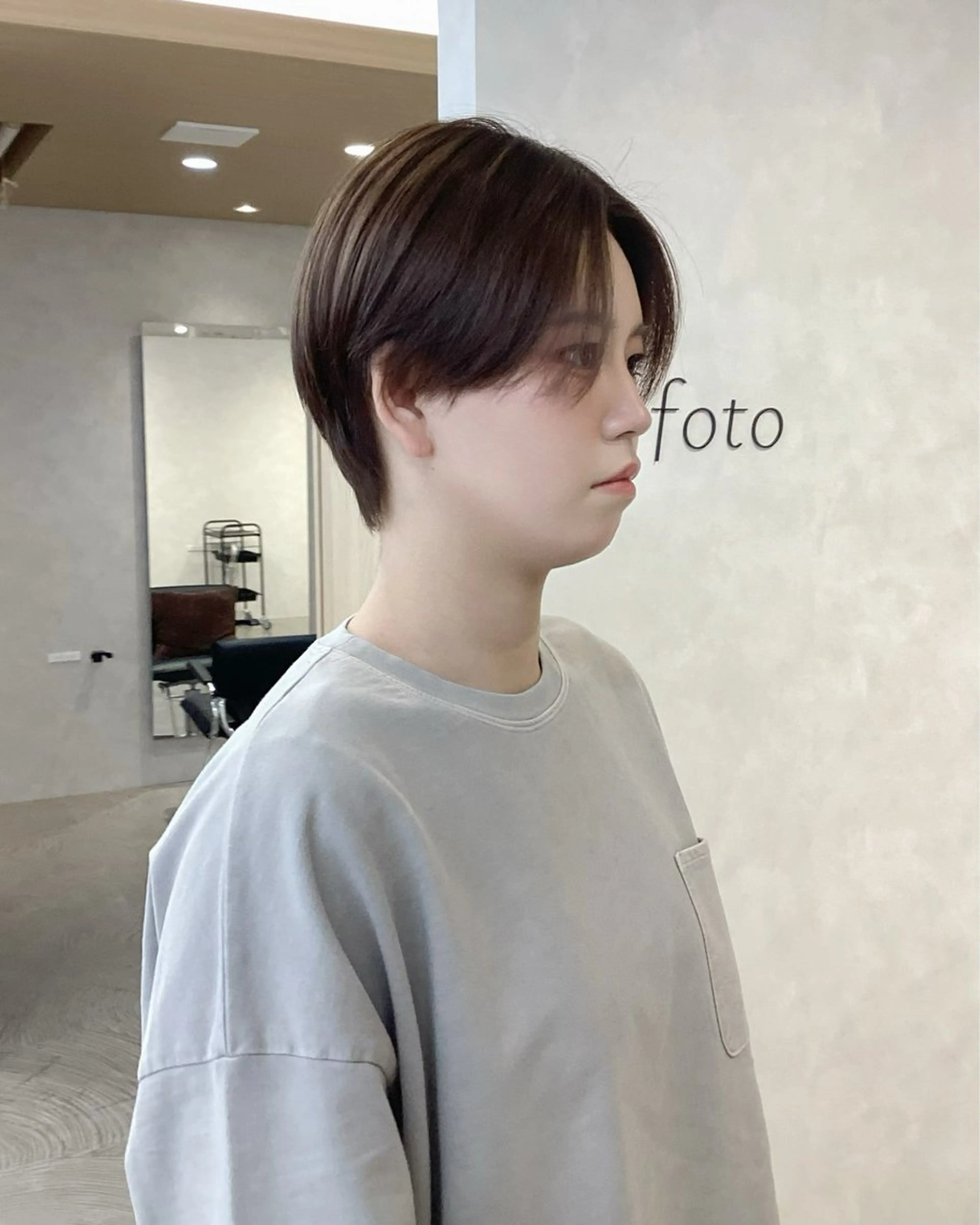 ショート カラー カット ヘアカラー トリートメント haruna🪽シ ョート/透明感カラーのヘアスタイル