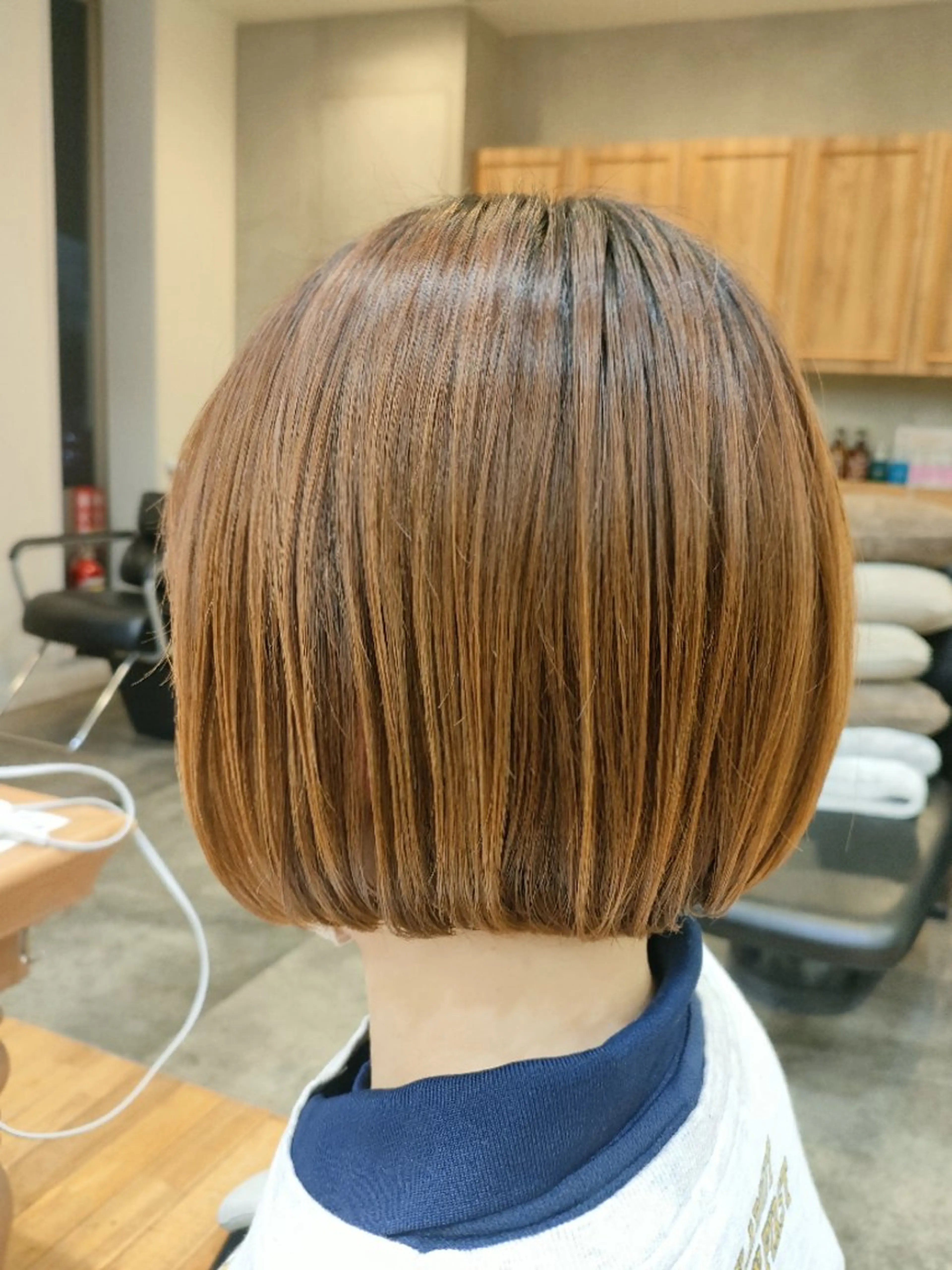 ミディアム 🍎オオバ アカリ🍎のヘアスタイル