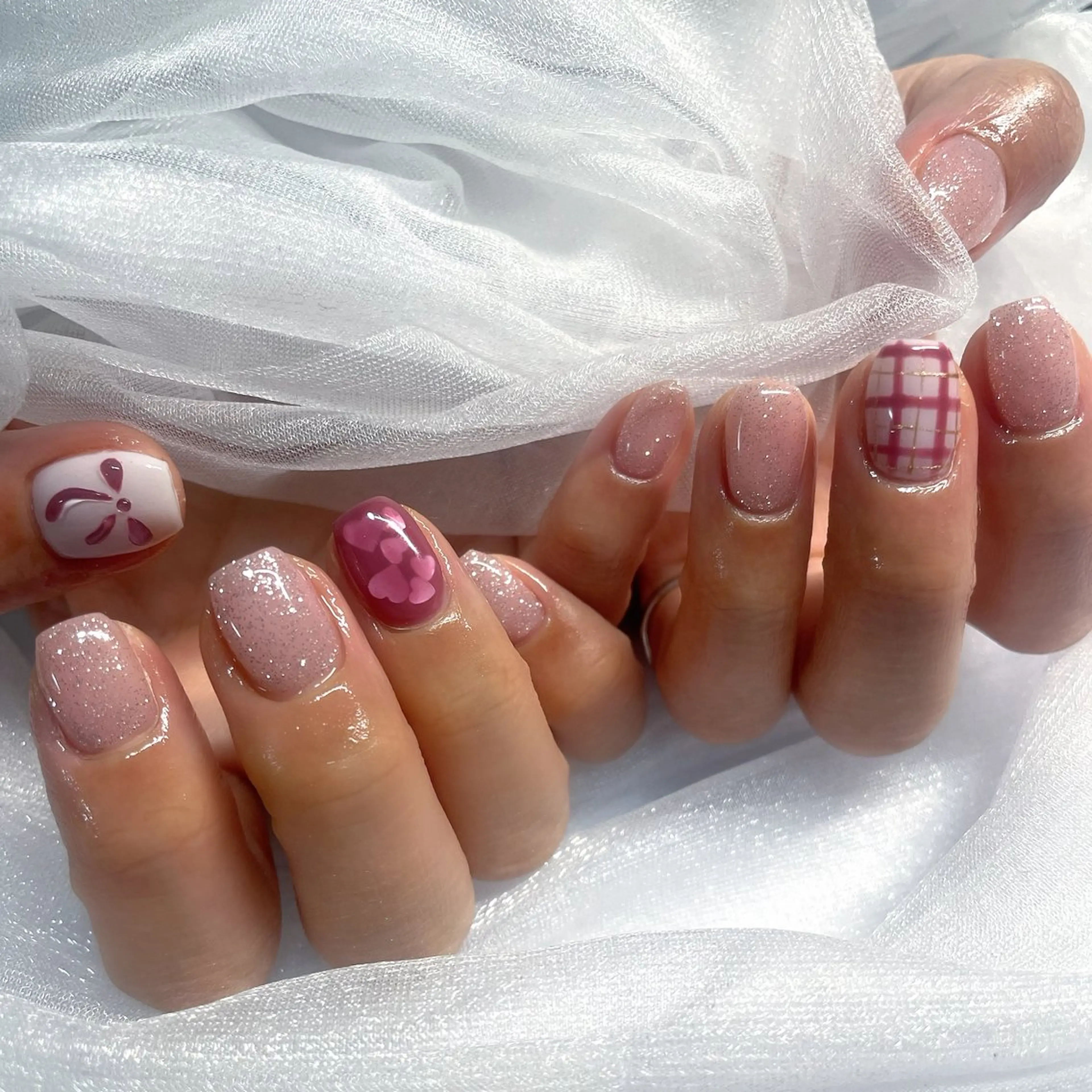 ネイル ハンドネイル 佐柄 あすかのネイルデザイン