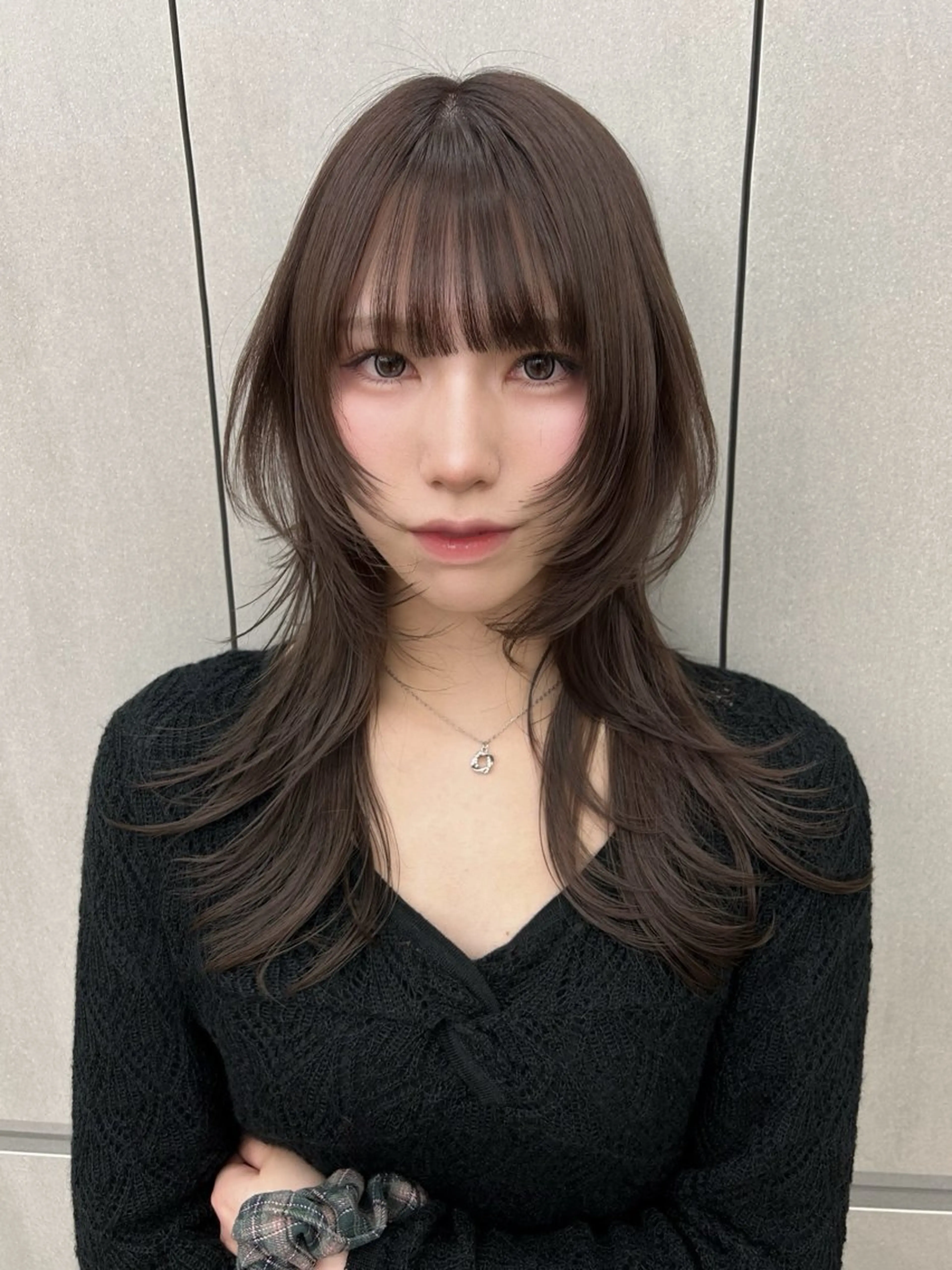 セミロング カット ヘアカラー トリートメント ai / Lond idealのヘアスタイル