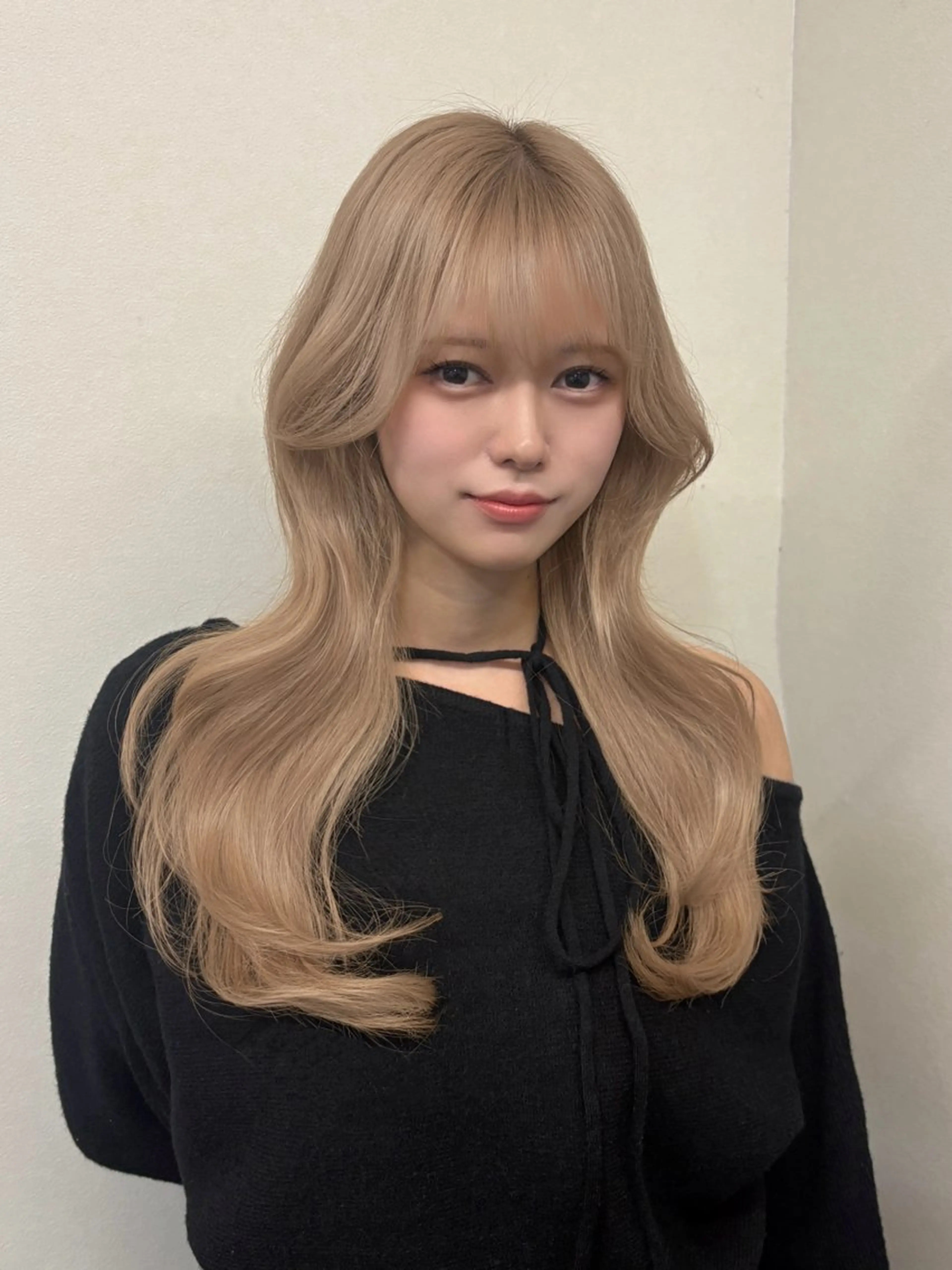 ロング カラー 韓国×髪質改善カラー 💎hinaのヘアスタイル