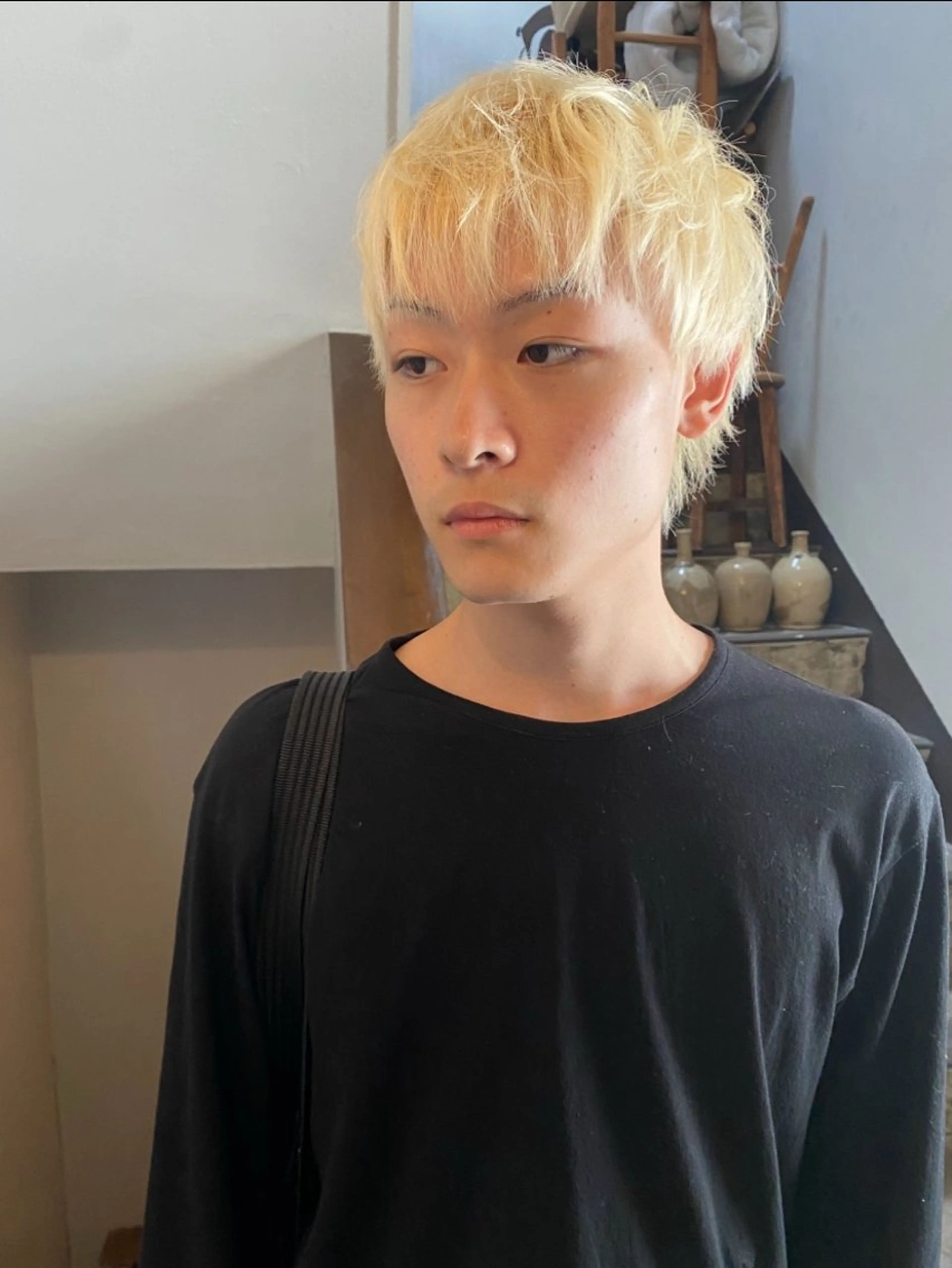 ショート カラー メンズ 今泉 颯太/room3のヘアスタイル