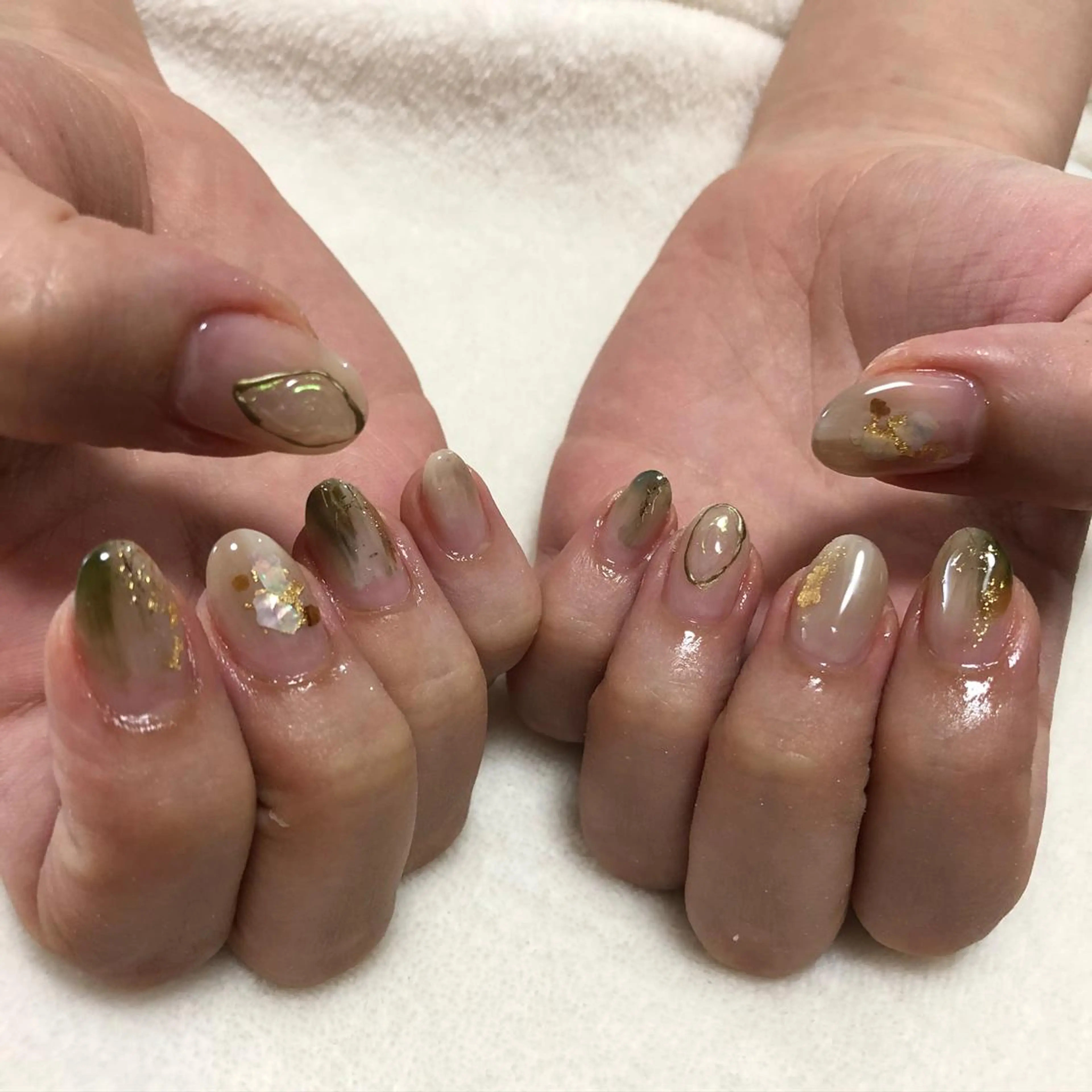 ネイル ハンドネイル Risa　/ EARTH小山のネイルデザイン