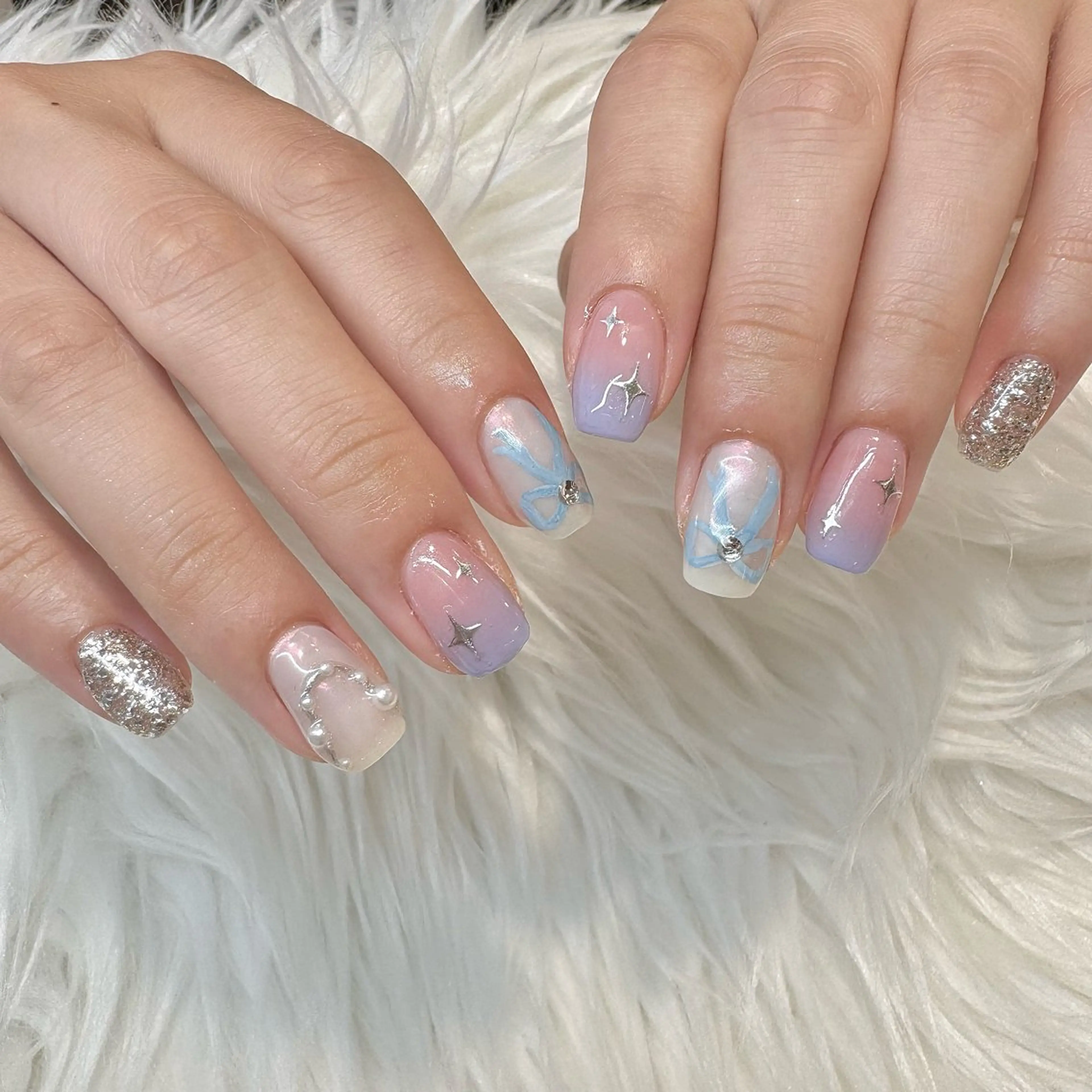 ネイル ハンドネイル 新井 ひなののネイルデザイン