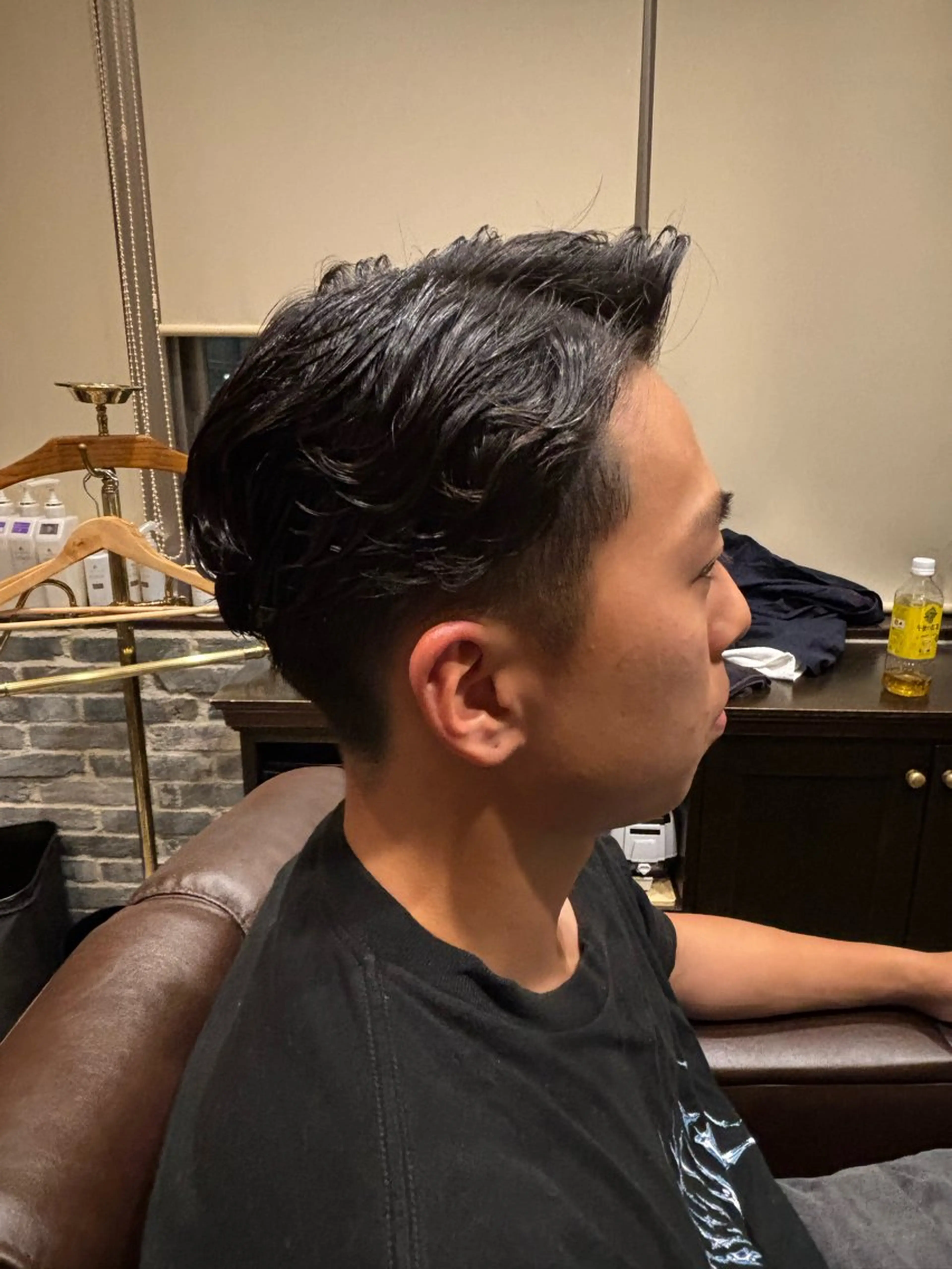 パーマ メンズ millionbucks barbershop 上野店所属・【無料/特殊ヘア/ 上野/バーバー】東山のヘアスタイル