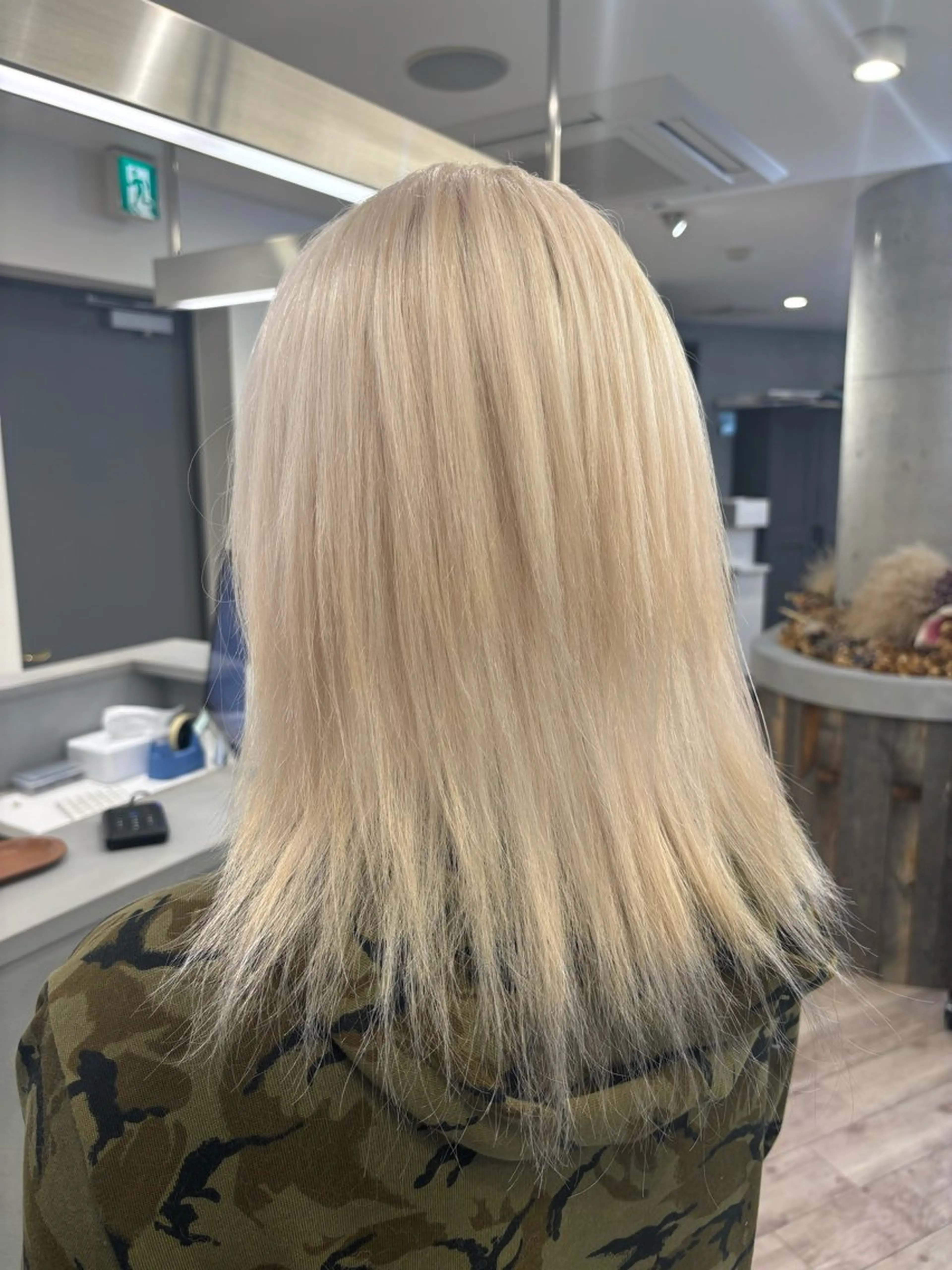 カラー ヘアカラー 韓国ハイトーンカラー kana♡のヘアスタイル