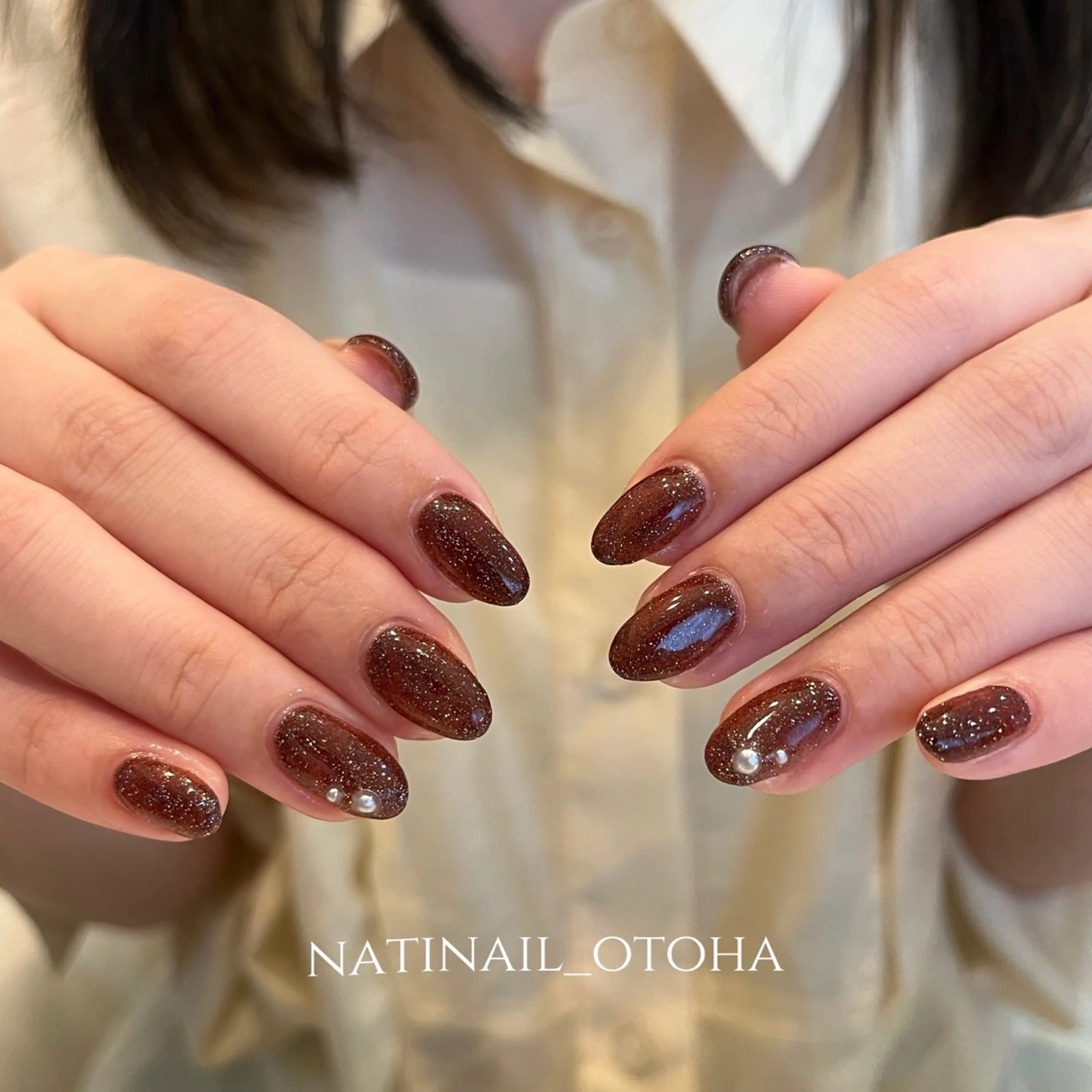 ネイル フラッシュネイル ハンドネイル natinail_otoha所属・toa. nailのネイルデザイン