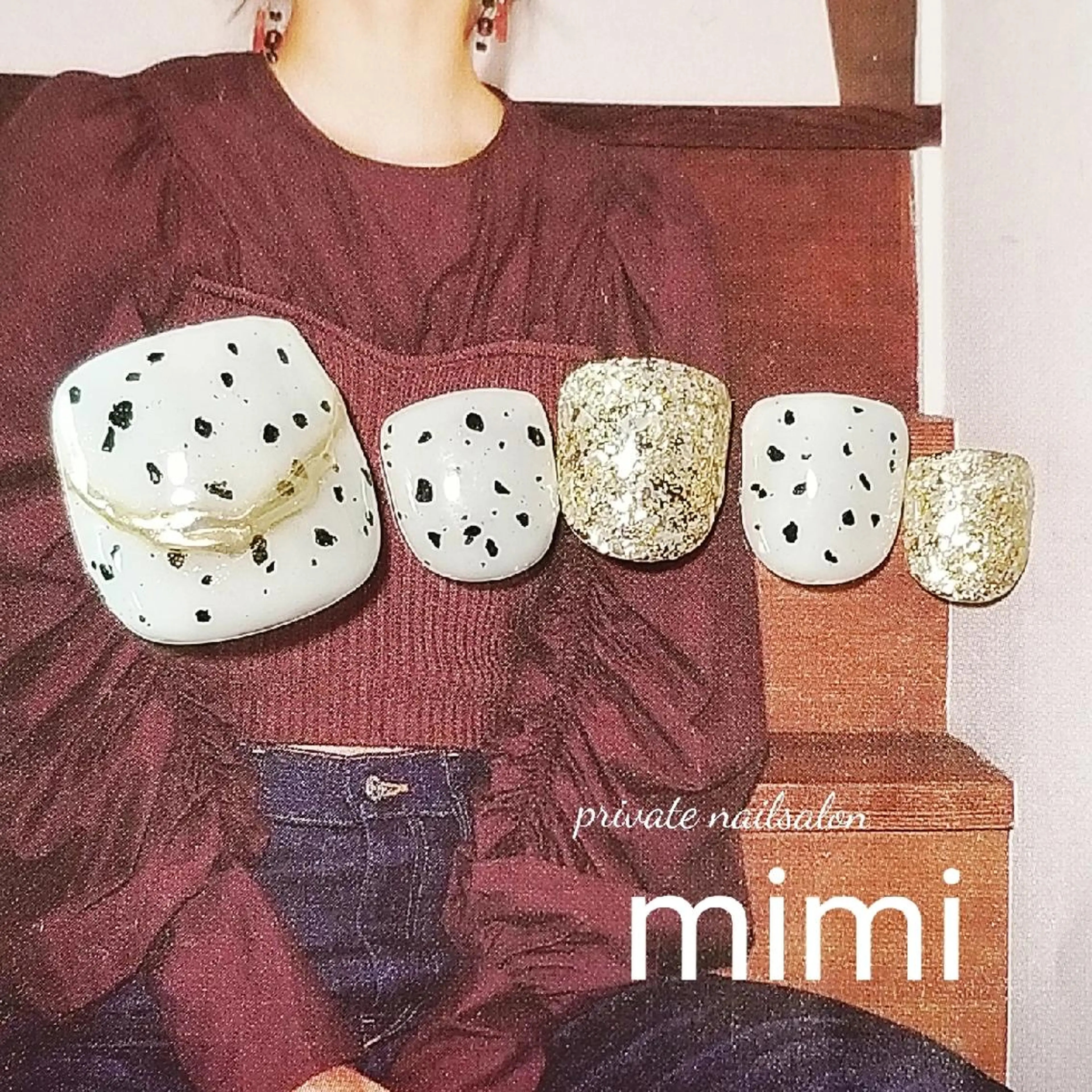 ネイル フットネイル 博多ネイル ｍｉｍｉのネイルデザイン