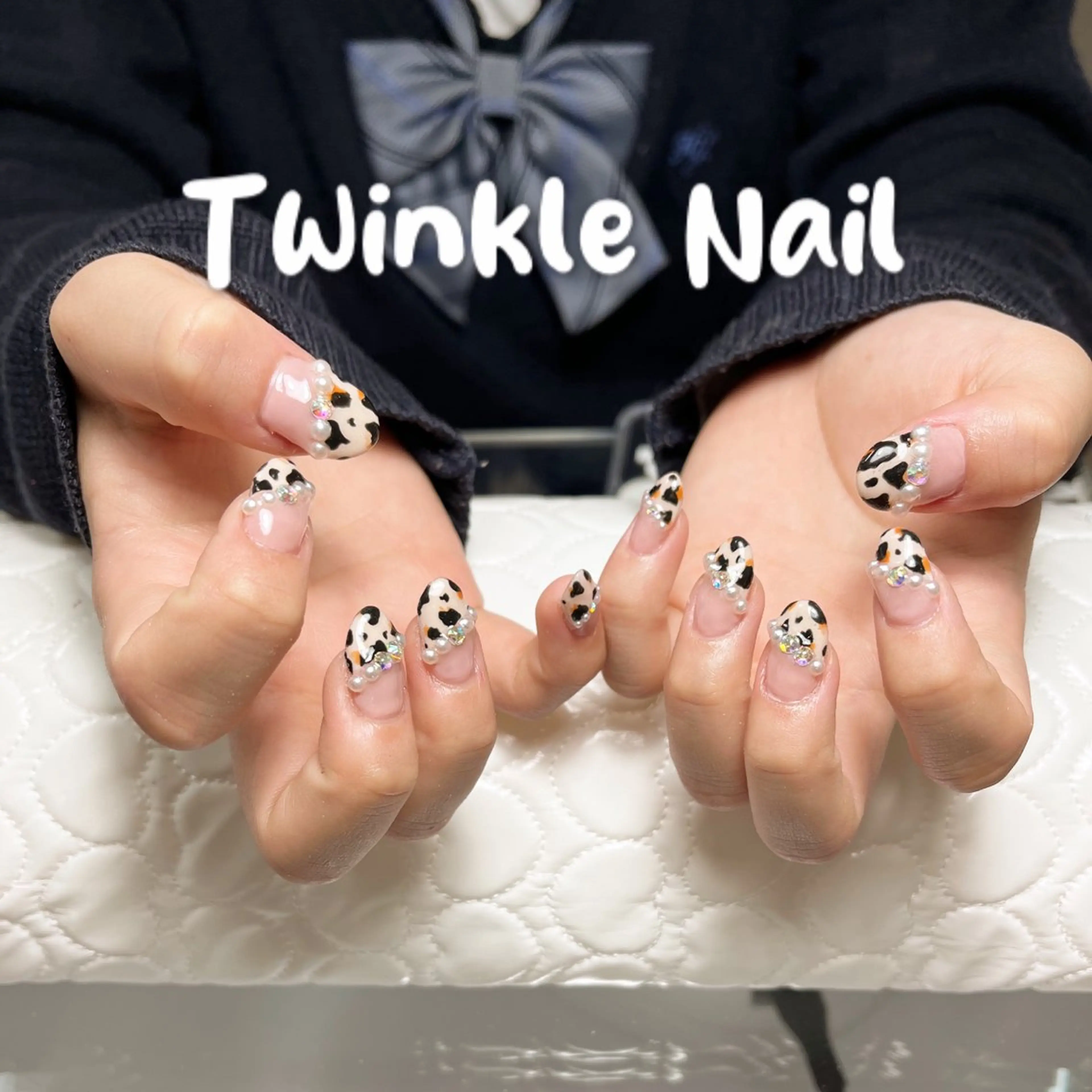 ネイル 長さ出し Twinkle Nail Kuboのネイルデザイン
