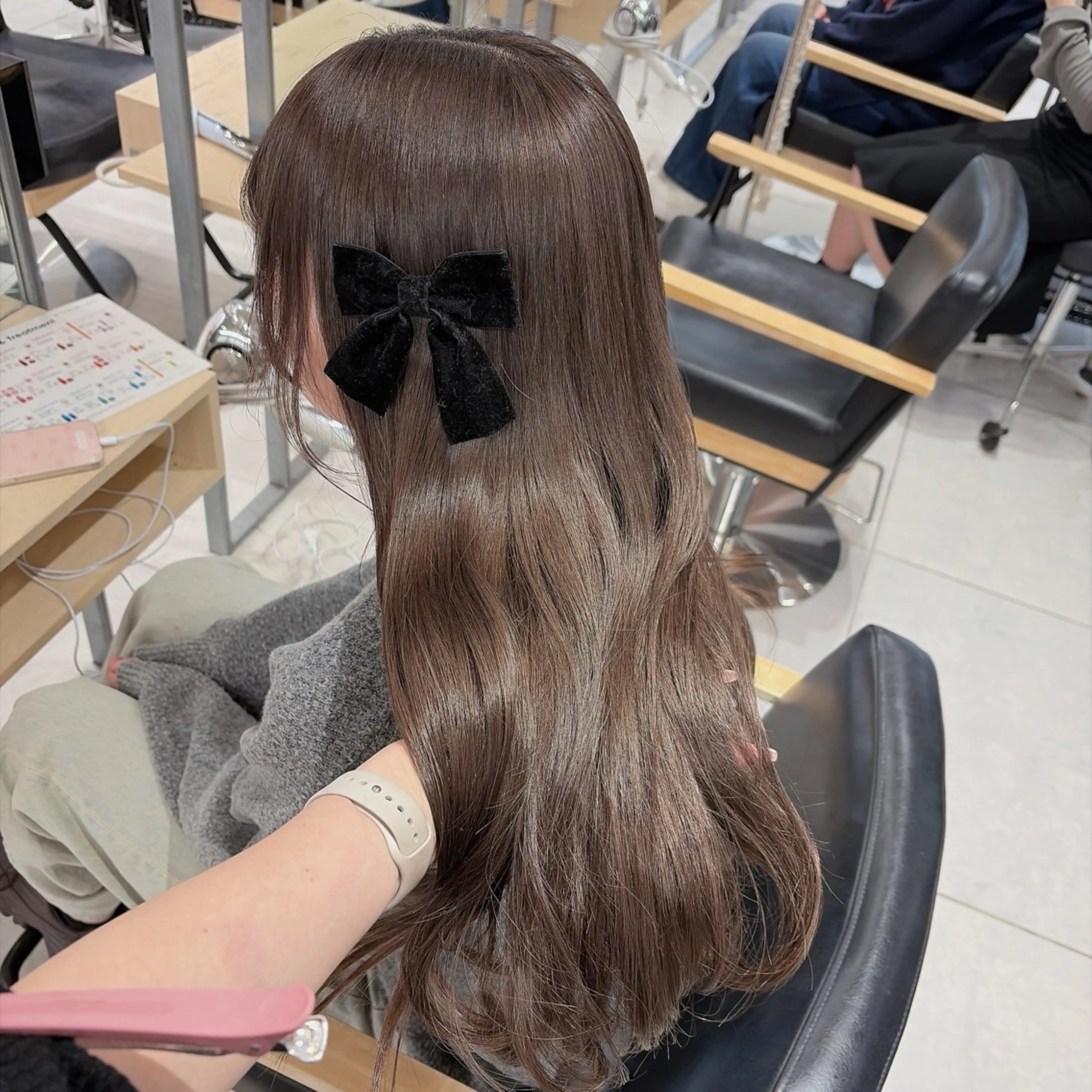 ロング ヘアカラー ヘアセット ゆるふわ透明感カラー 🎀ほの/表参道のヘアスタイル