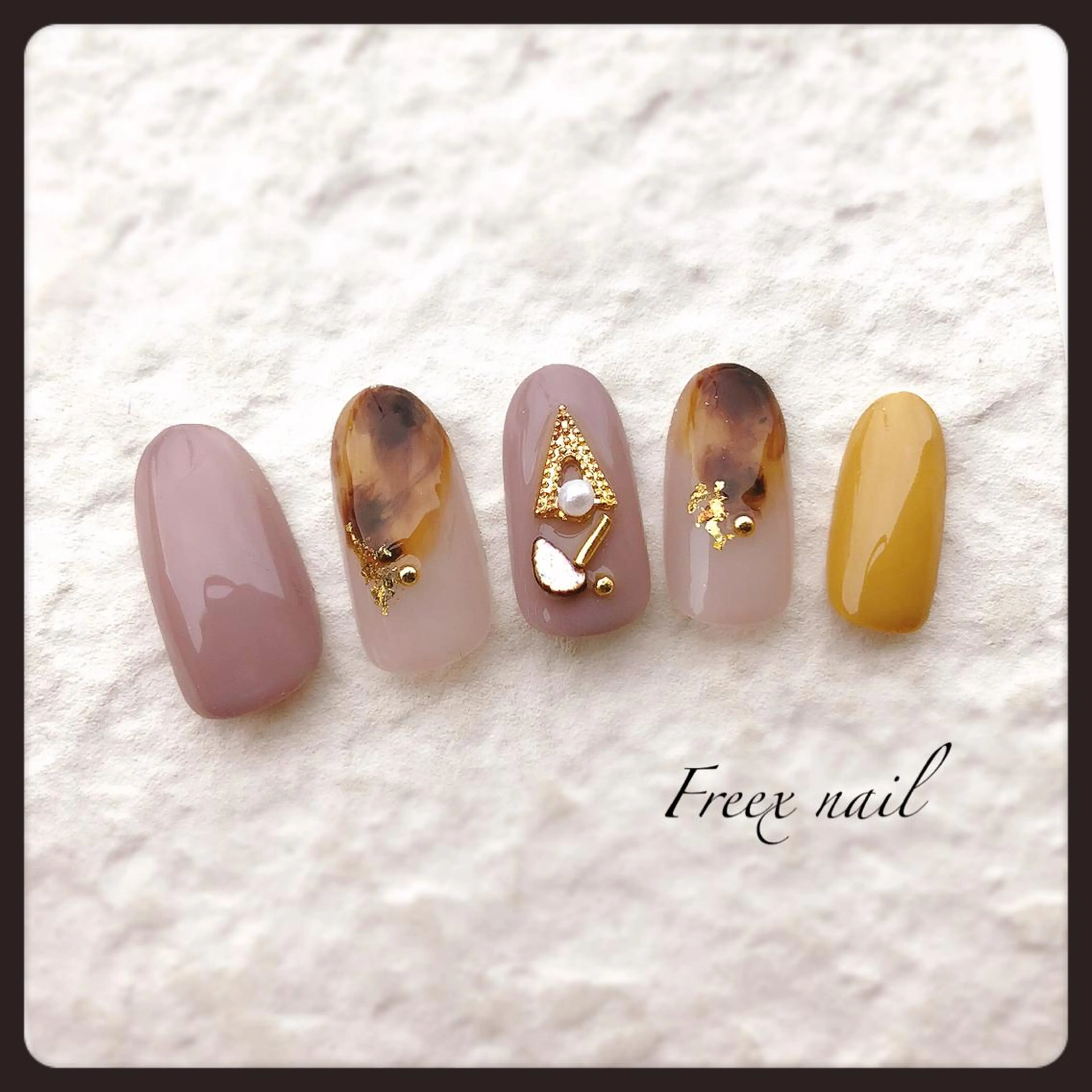 ネイル Freex nail所属・freex nail /ニュアンス/個性派のネイルデザイン