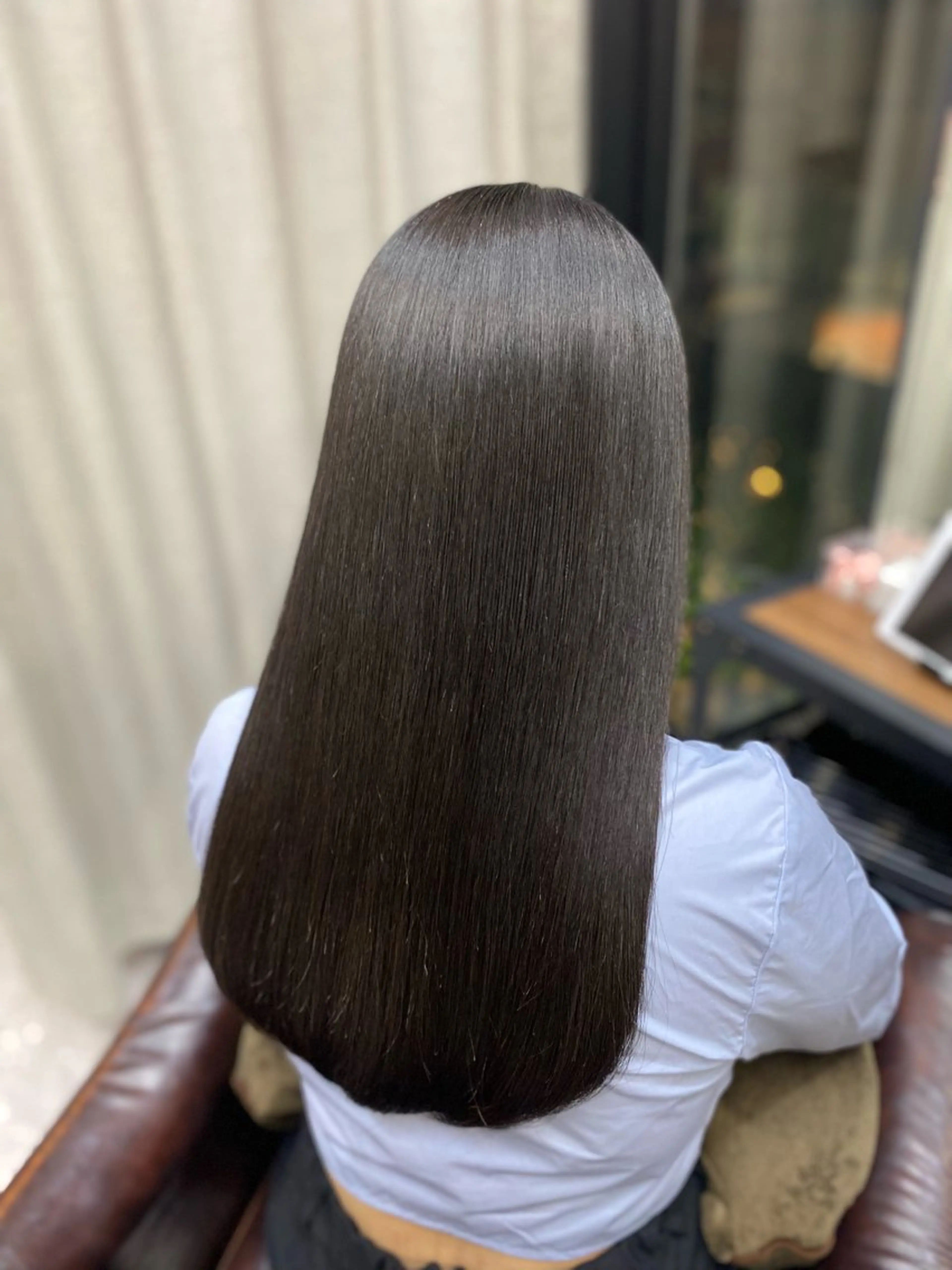 ロング 髪質改善 トリートメント トリートメント 韓国/ワンホンヘア 髪質改善/MaCoのヘアスタイル