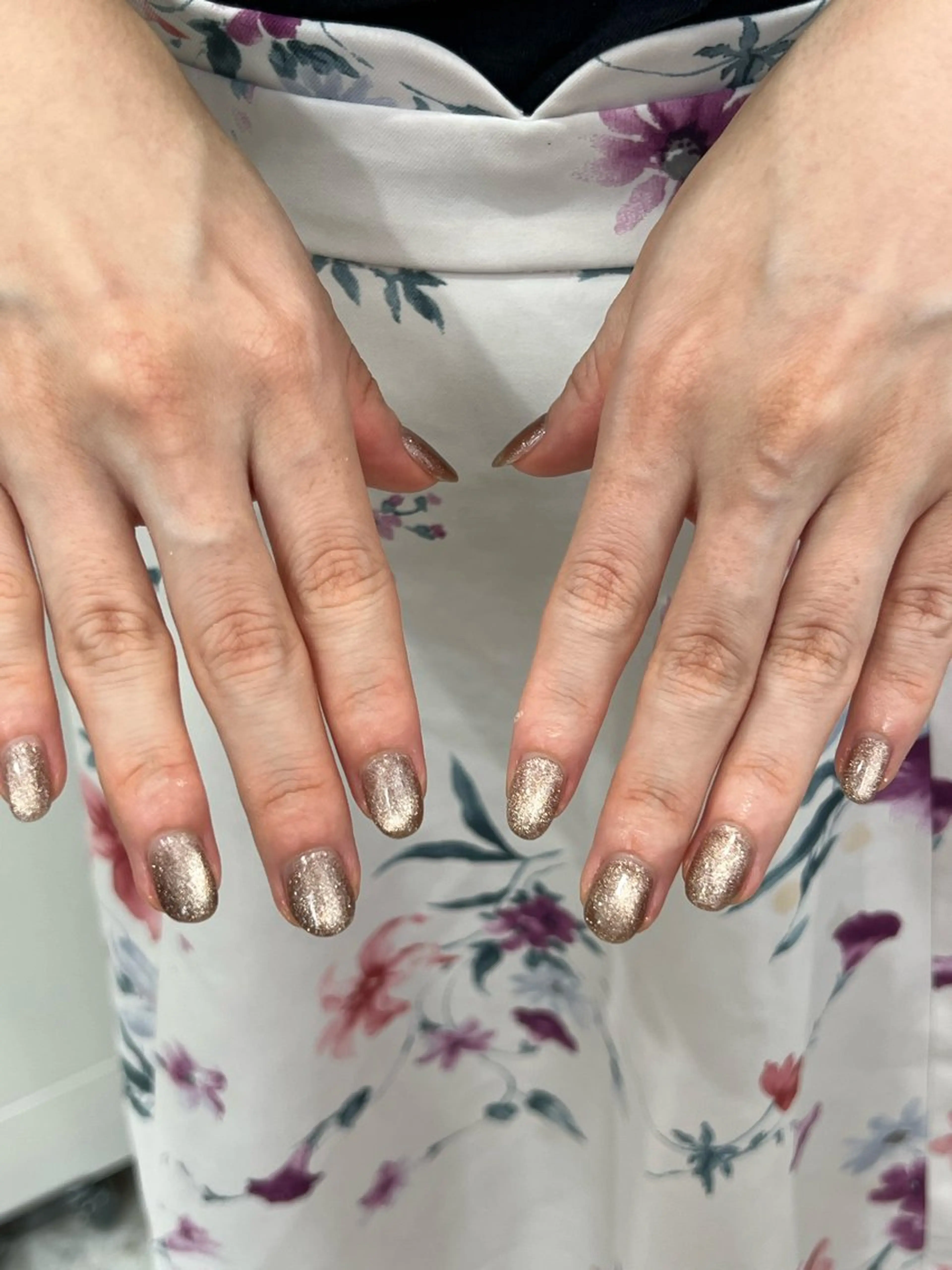 ネイル マグネットネイル マグネットワンカラー ワンカラーネイル J.O.NAILS所属・📍銀座 💅🏼yuriのネイルデザイン