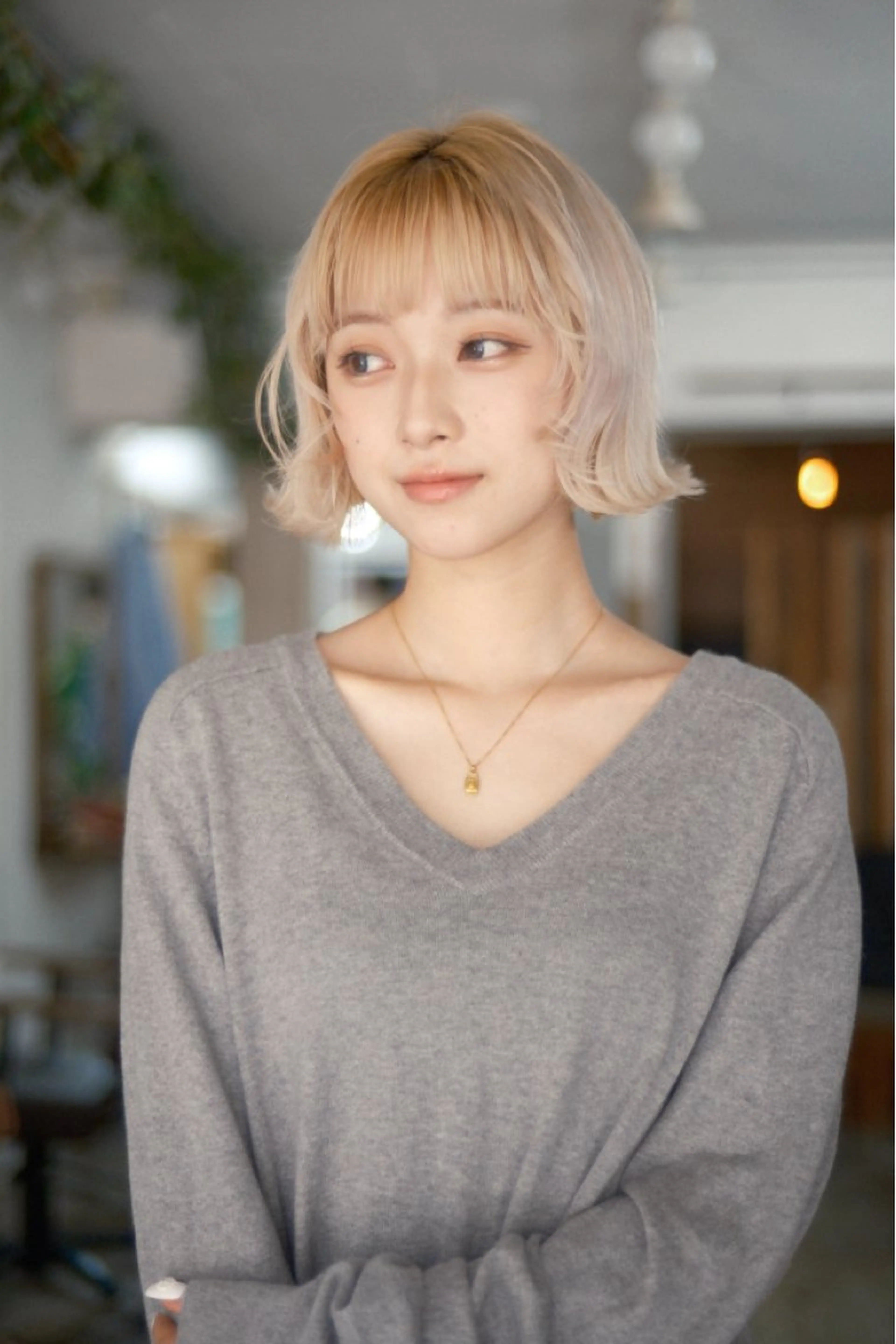ショート カラー カット ヘアカラー 木村陸弥 似合わせ 透明感カラー🌿のヘアスタイル