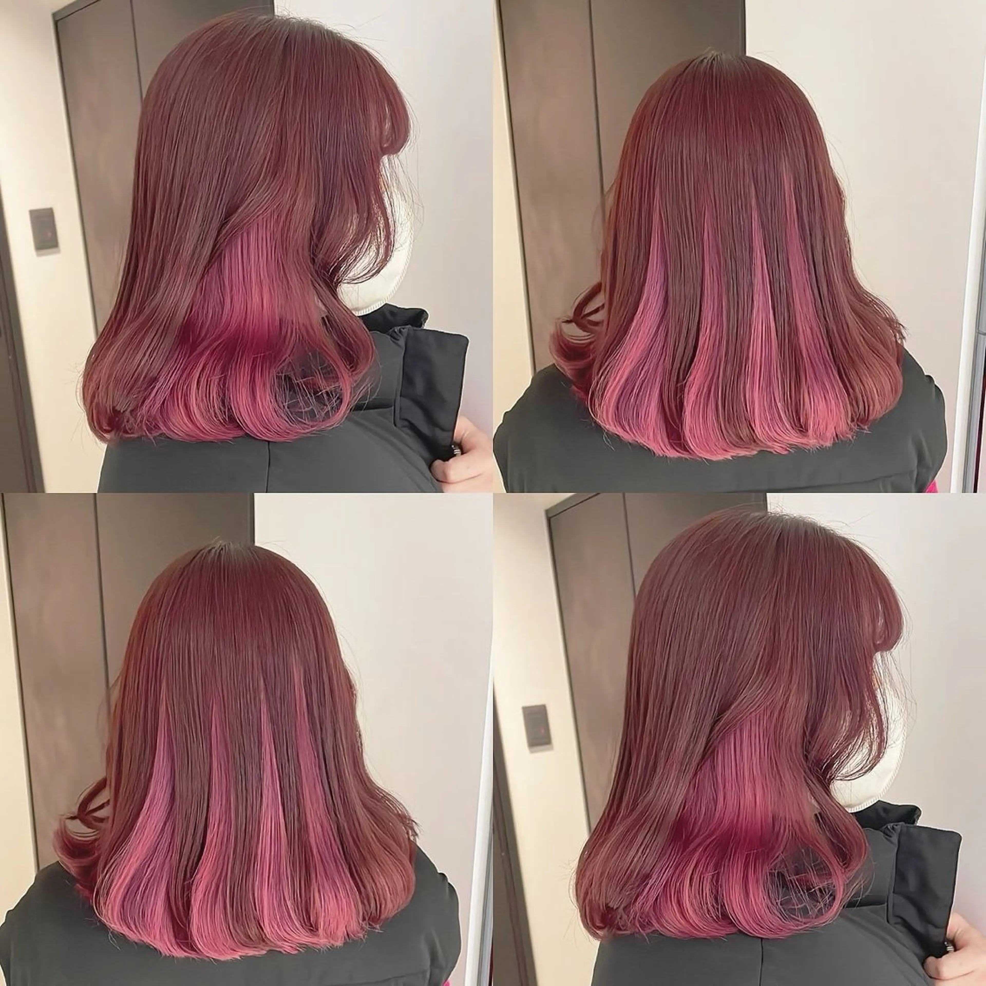 カラー ヘアカラー トリートメント 渋谷:インナーカラー ／🍒エリカ🍒のヘアスタイル