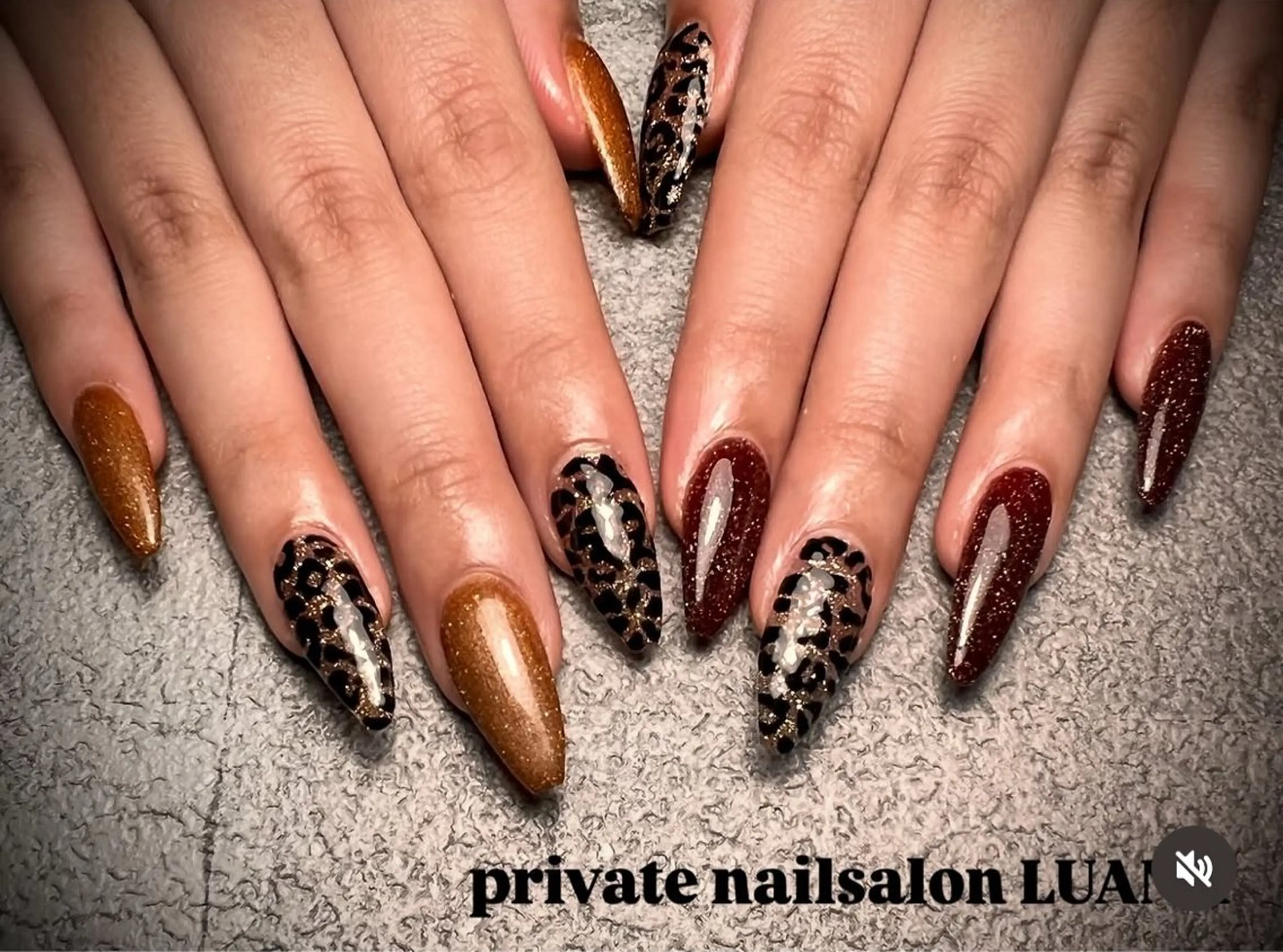 ネイル ハンドネイル nail salon LUANAのネイルデザイン