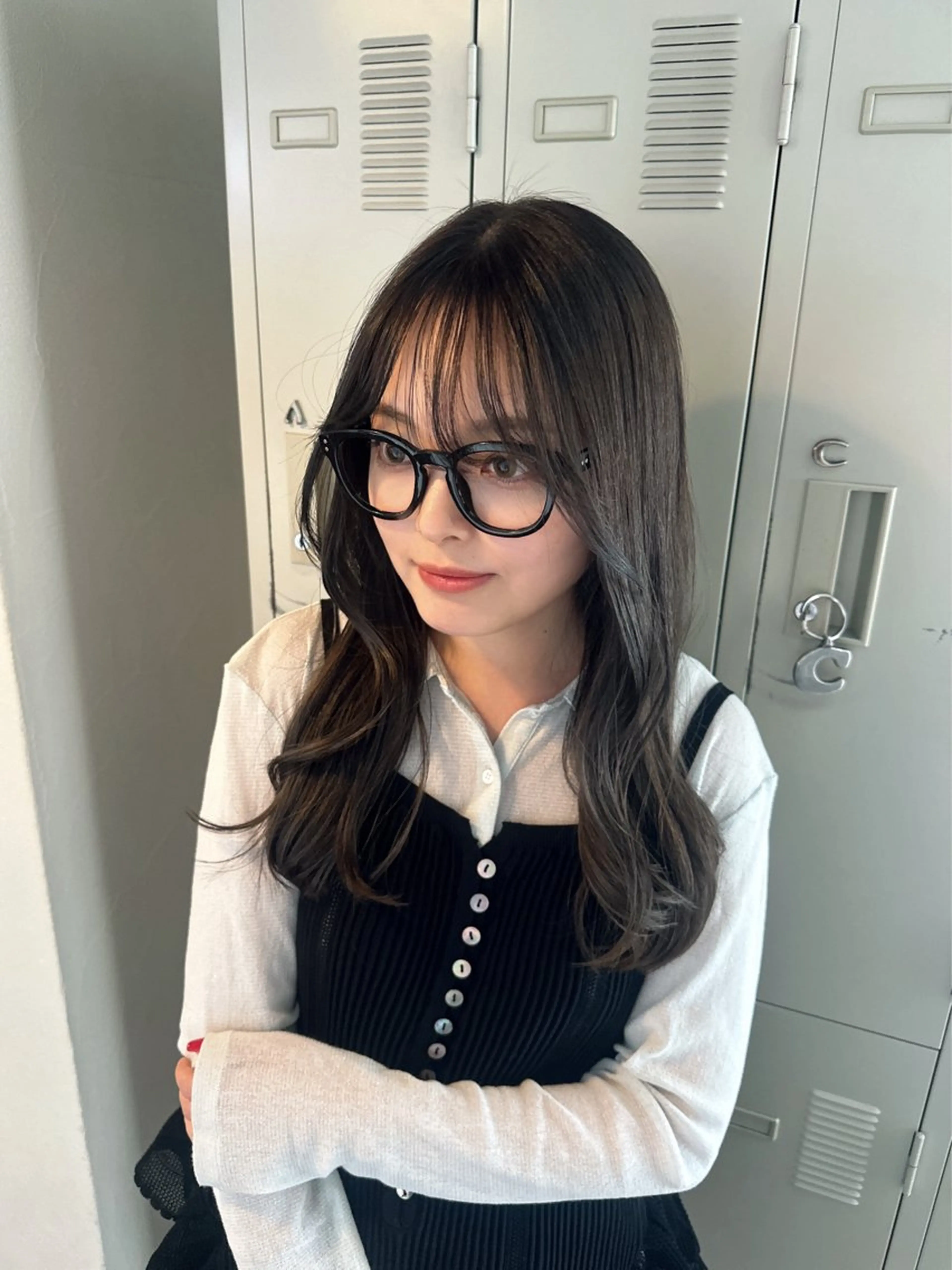 ミディアム no aのヘアスタイル