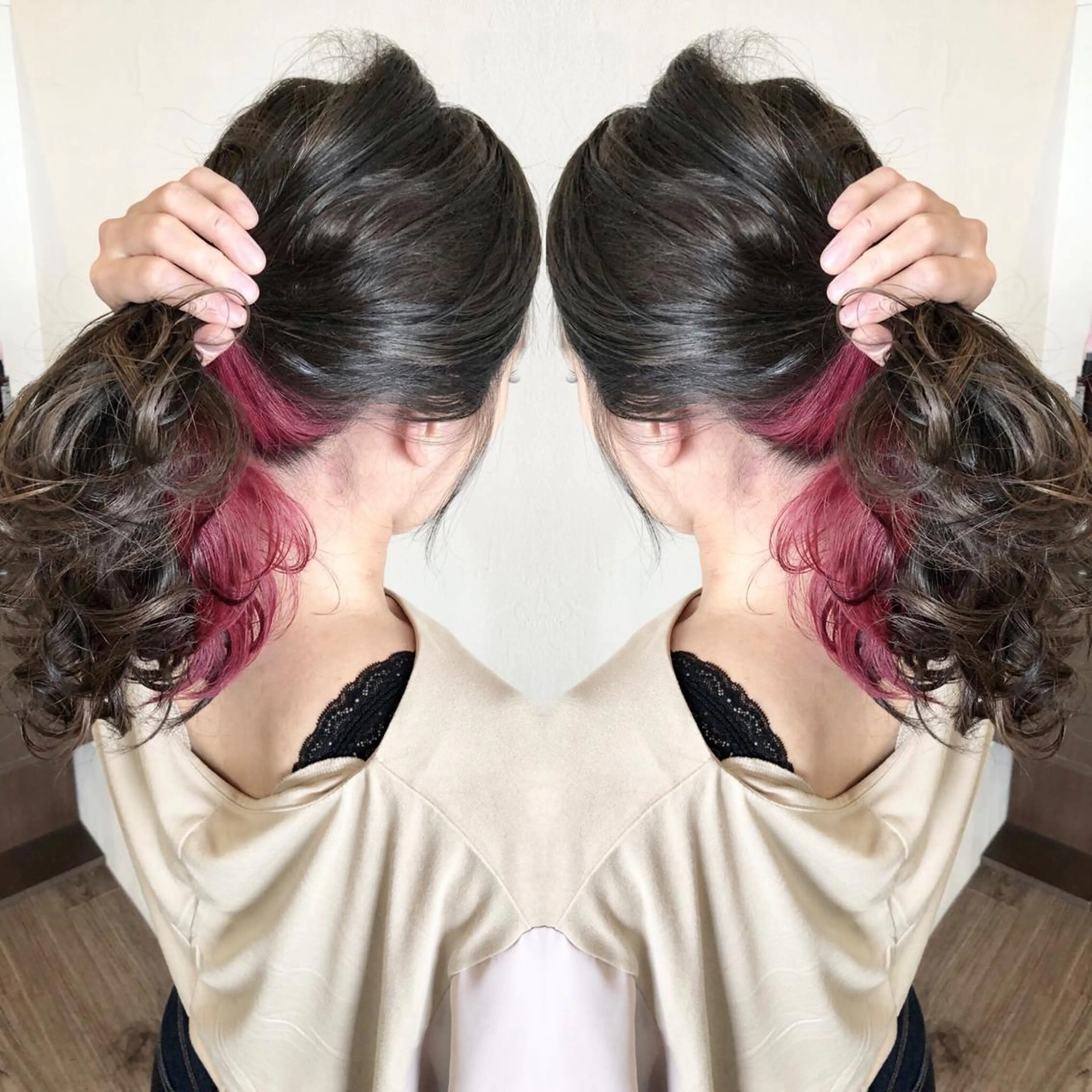 セミロング カラー ヘアカラー Hair make VERDA所属・宮下 耕平のヘアスタイル