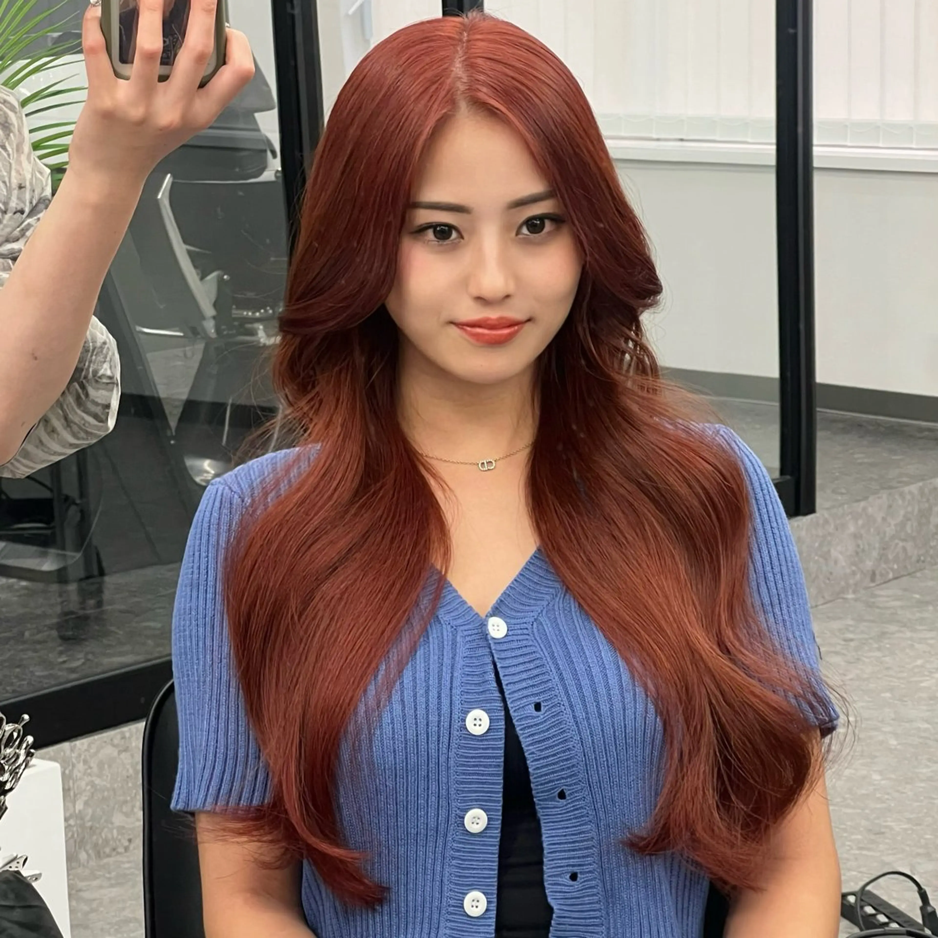 ロング カラー ヘアカラー トリートメント 梅田/韓国ヘア/ エクステ🤖ヒナのヘアスタイル