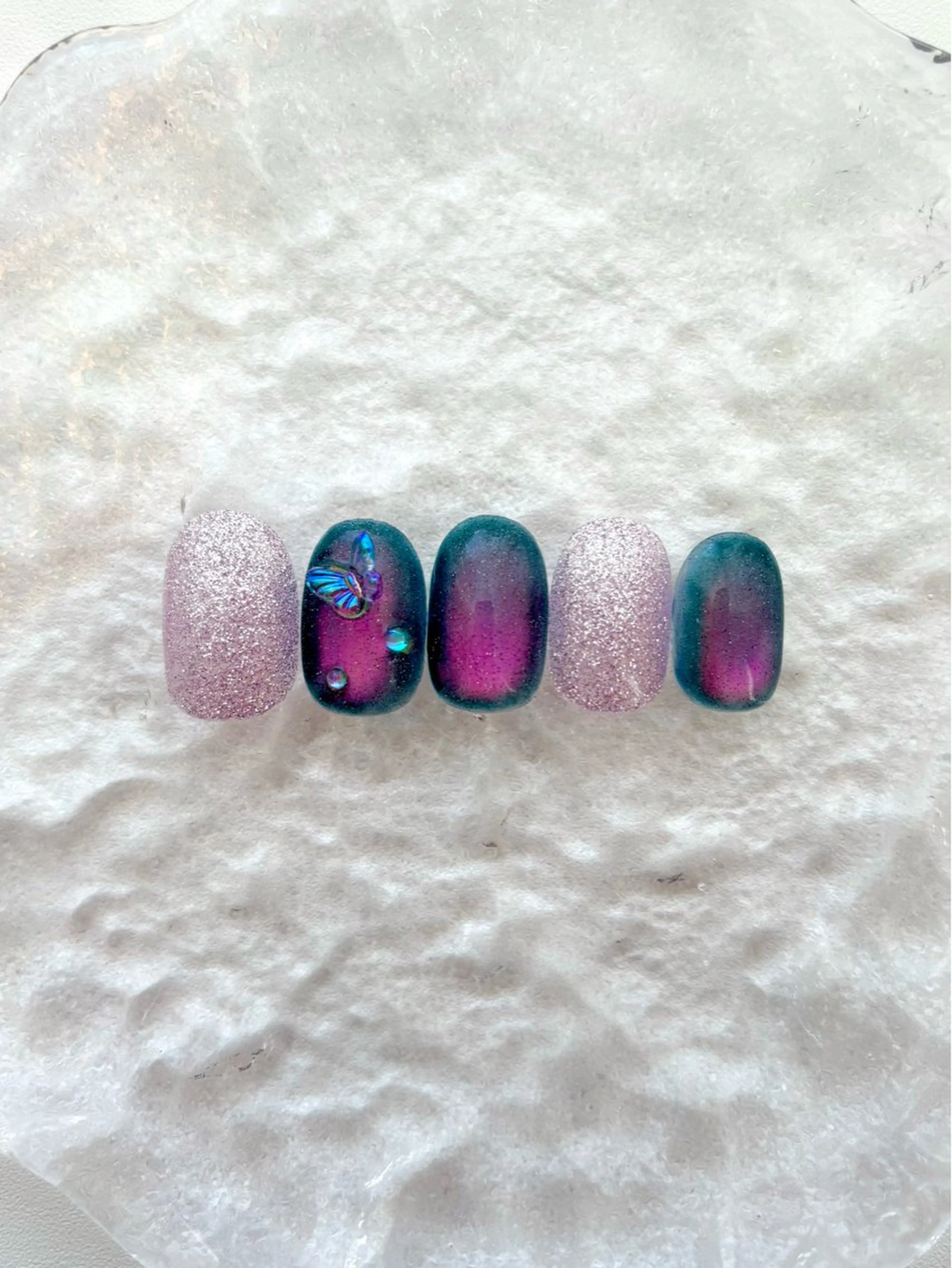 ネイル フラッシュネイル ハンドネイル ちゅるんネイル🎀 Yuriのネイルデザイン