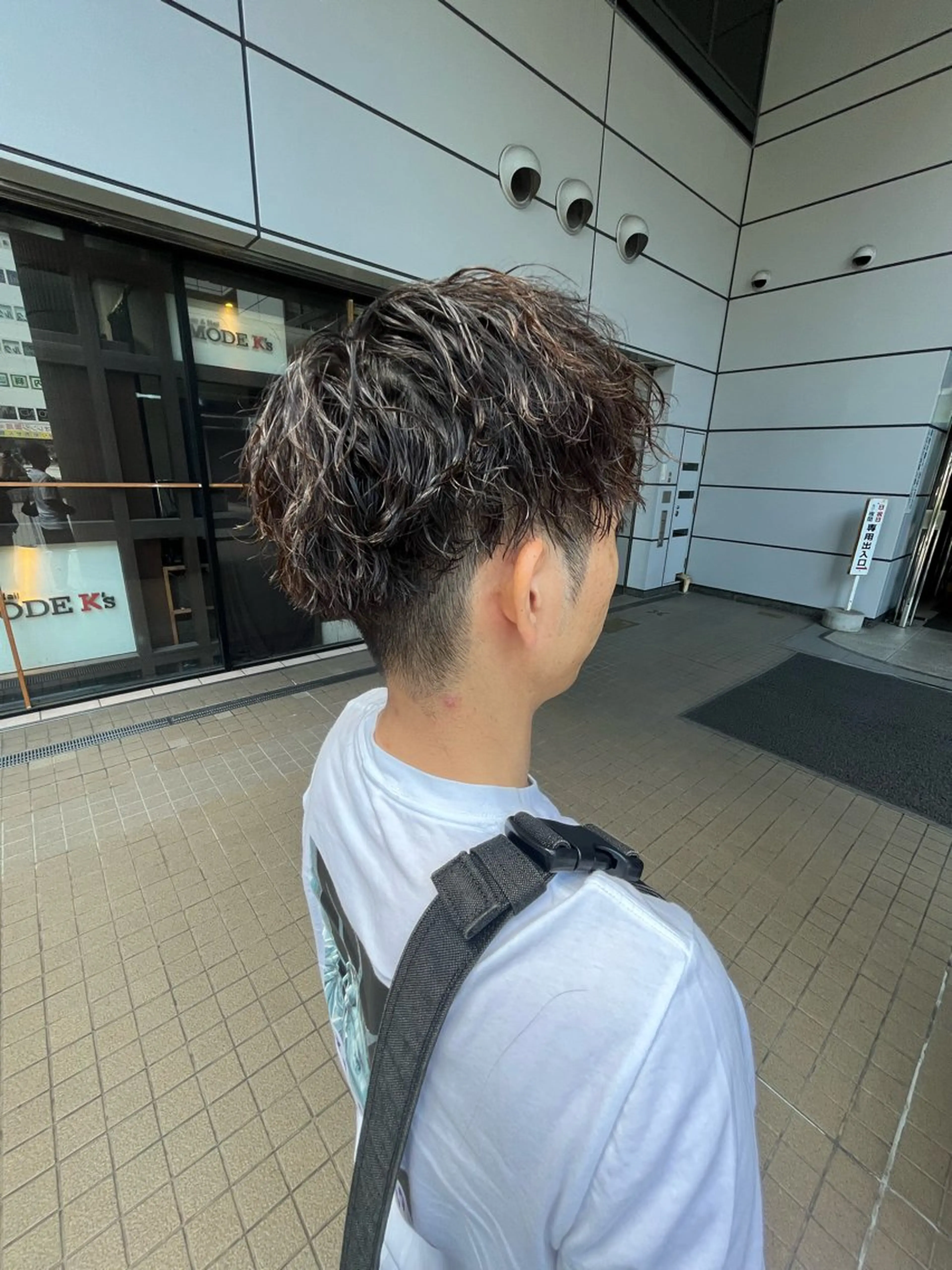 パーマ メンズ カット パーマ MODEK's阿倍野 HONOKAのヘアスタイル