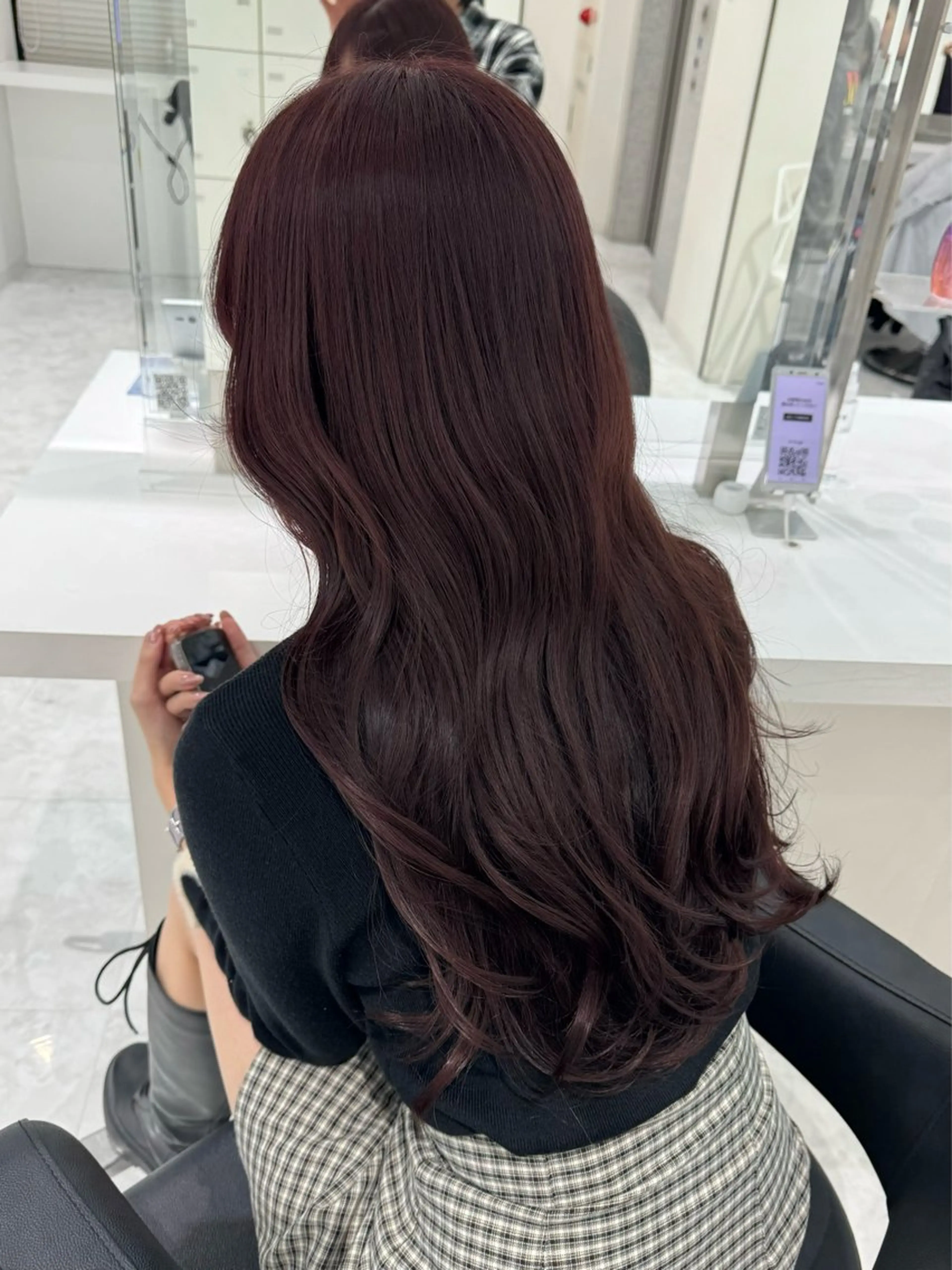 ロング カラー ブリーチ ダブルカラー ブリーチなしカラー ピンクカラー 髪質改善 💎透明感カラー /kaito💎のヘアスタイル