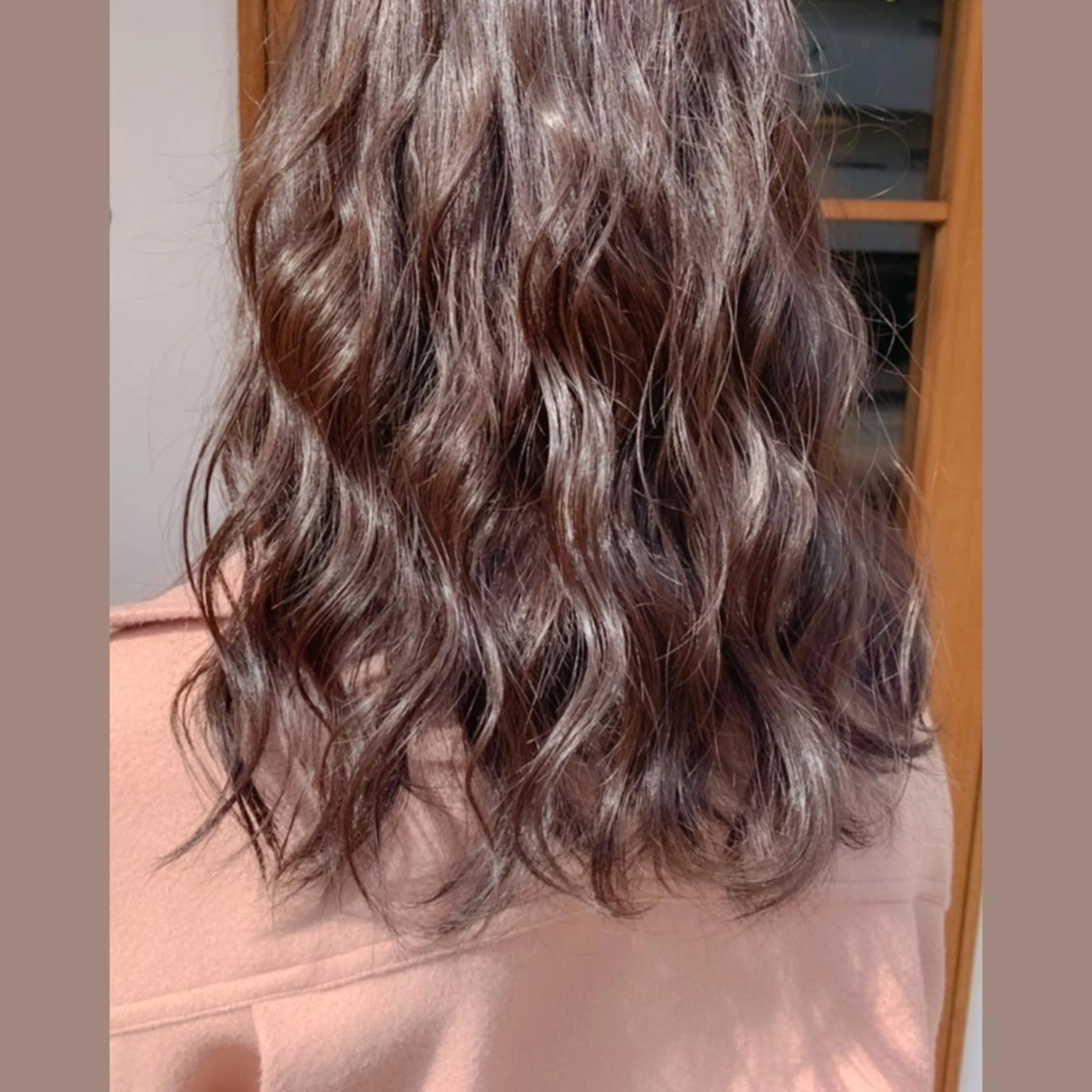 セミロング 𓅰なかがわ ふみな𓅯のヘアスタイル