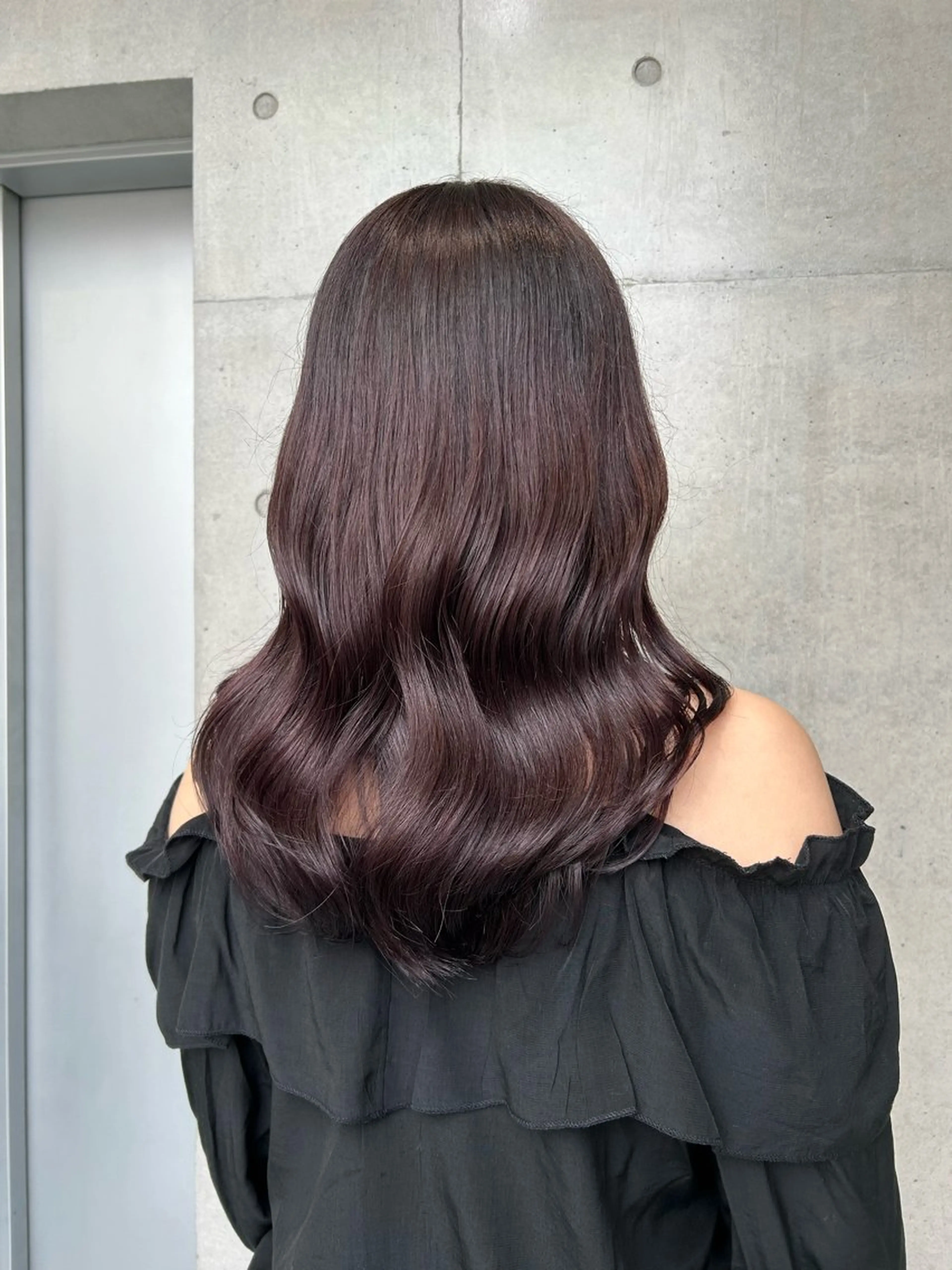 セミロング カラー ヘアアレンジ カット ヘアカラー トリートメント ボブ艶モテカラー🫧 カリンのヘアスタイル