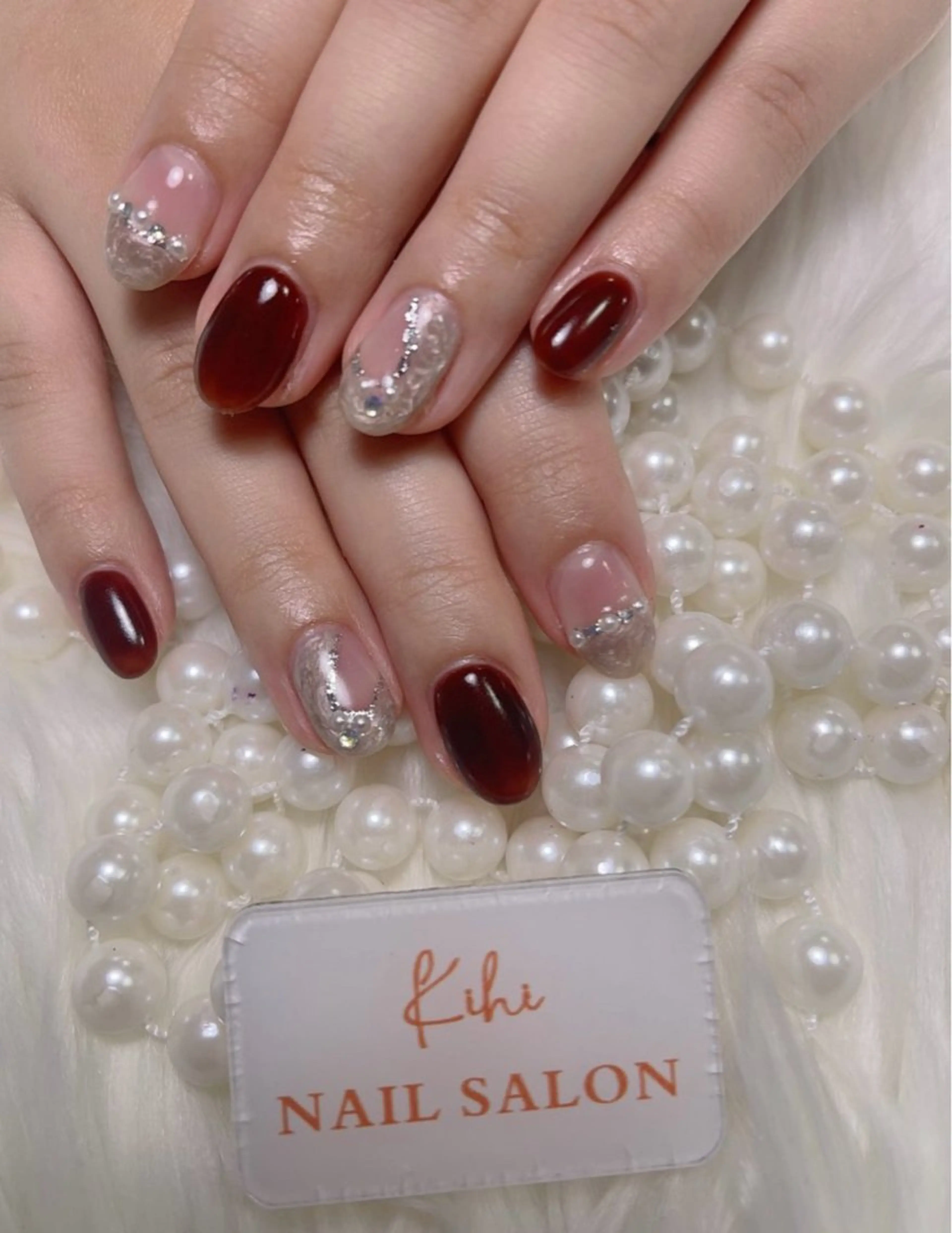 ネイル シンプルネイル 米澤 ハナユキのネイルデザイン