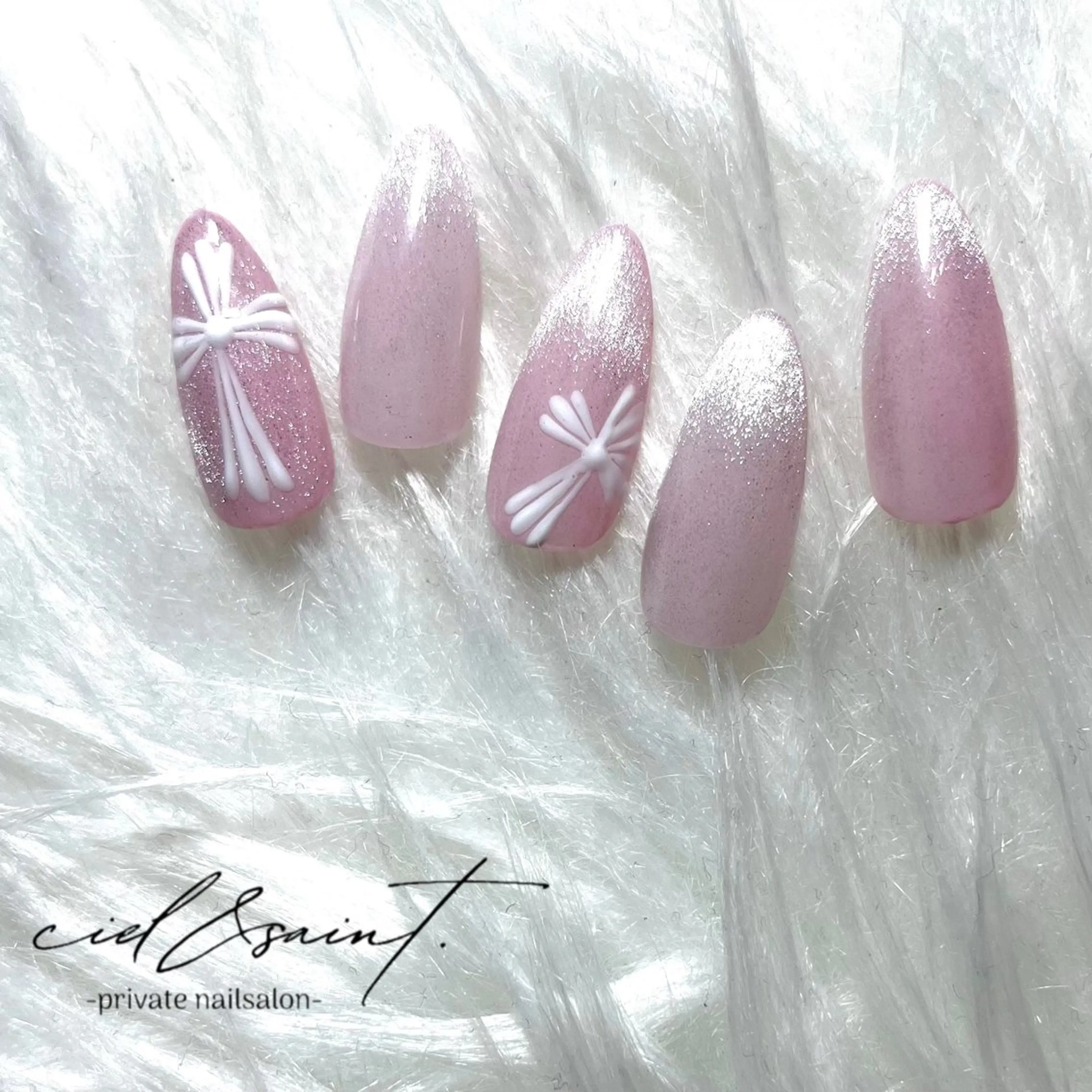 ネイル ハンドネイル nail salon ciel&saintのネイルデザイン