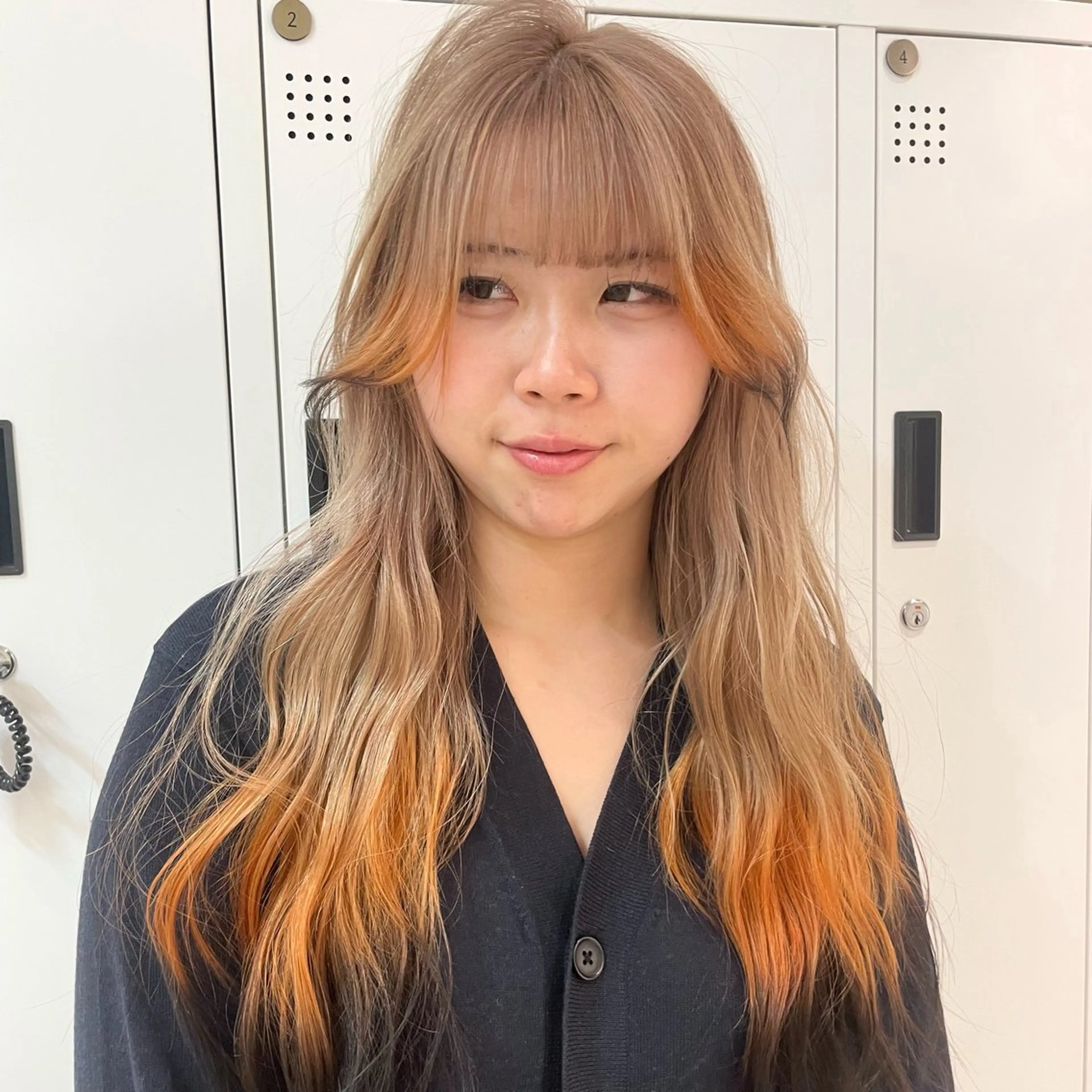 ロング カラー ヘアカラー トリートメント 🪅ブリーチカラー 🪅琉羽Ruuのヘアスタイル