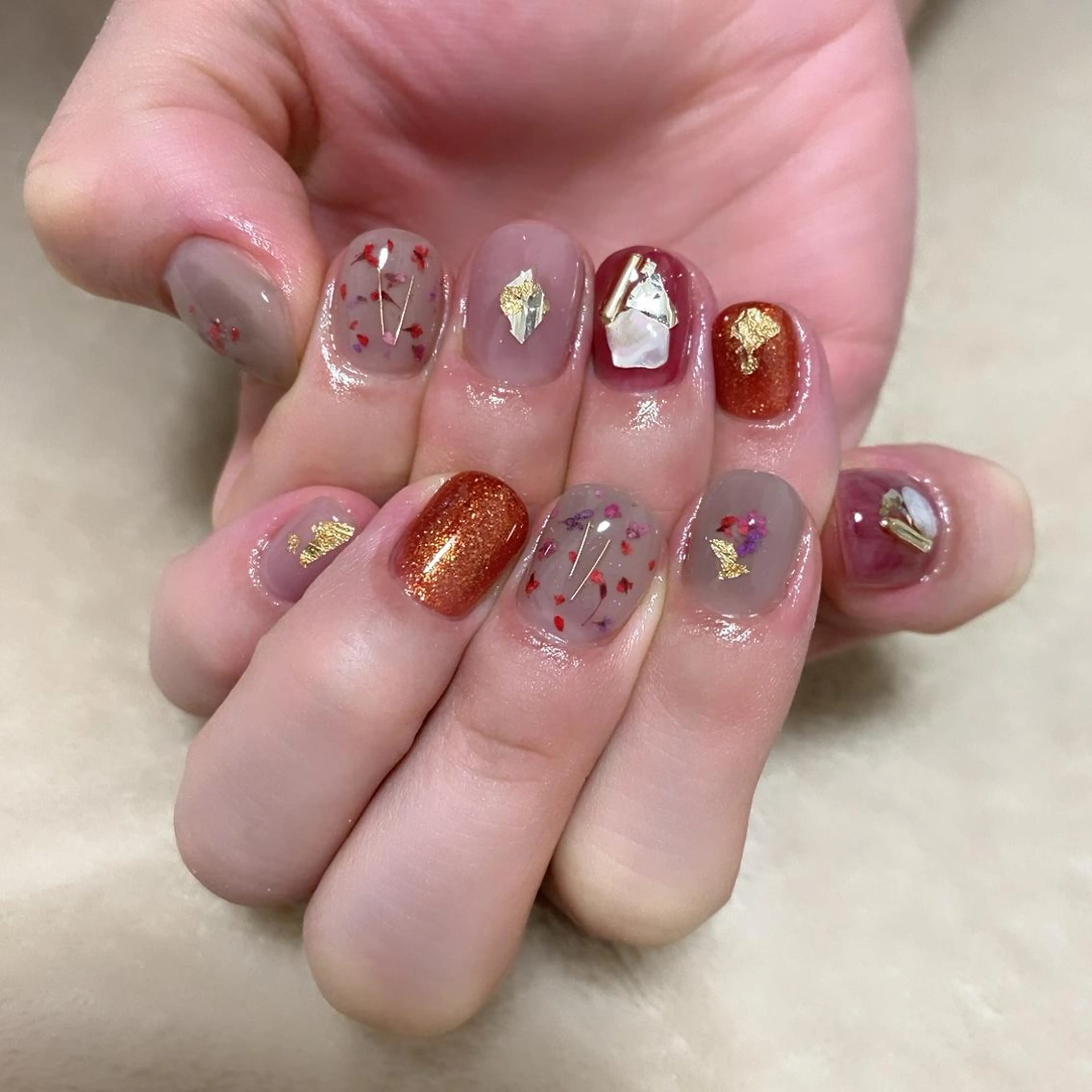 ネイル ハンドネイル 小河原 舞のネイルデザイン