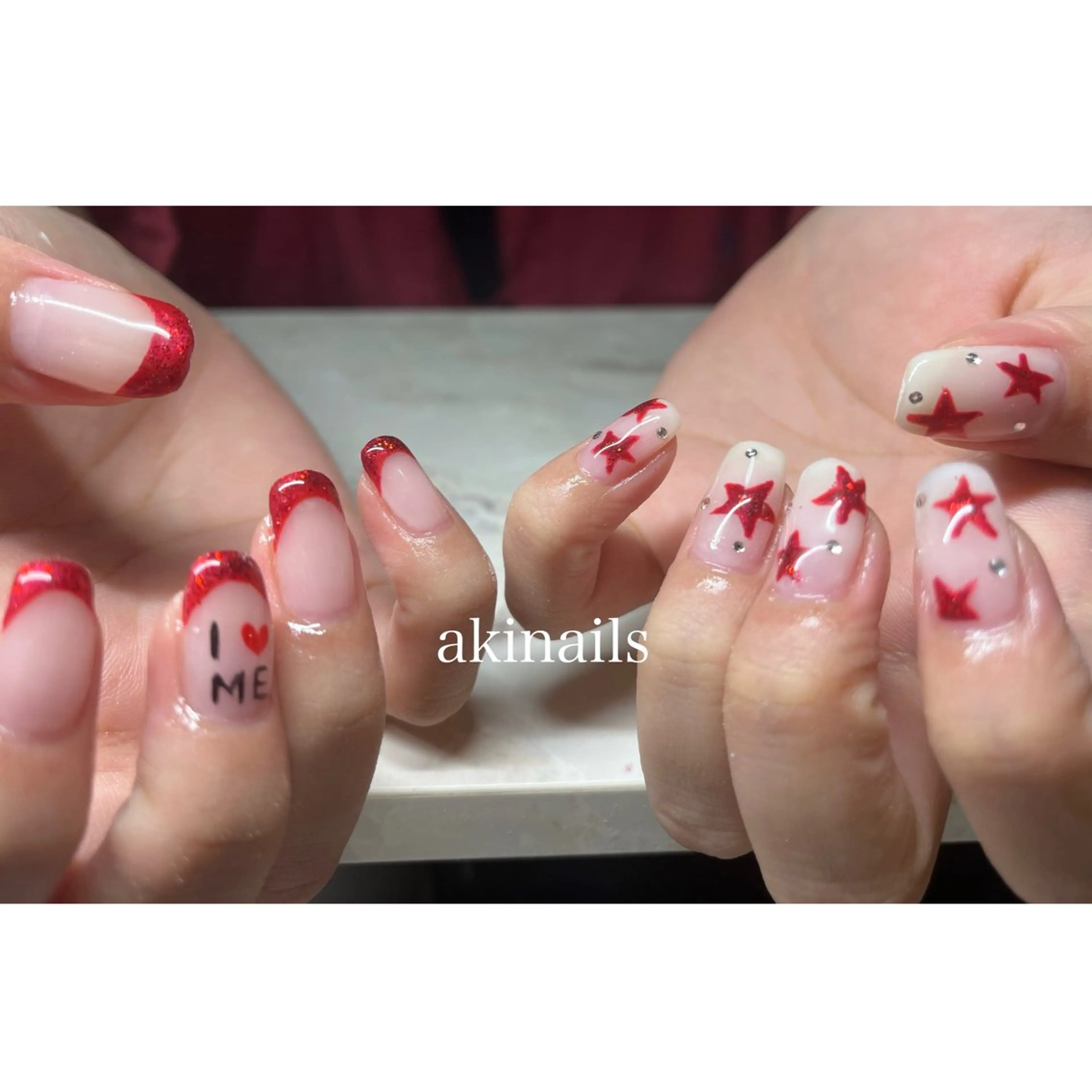 ネイル aki nailsのネイルデザイン