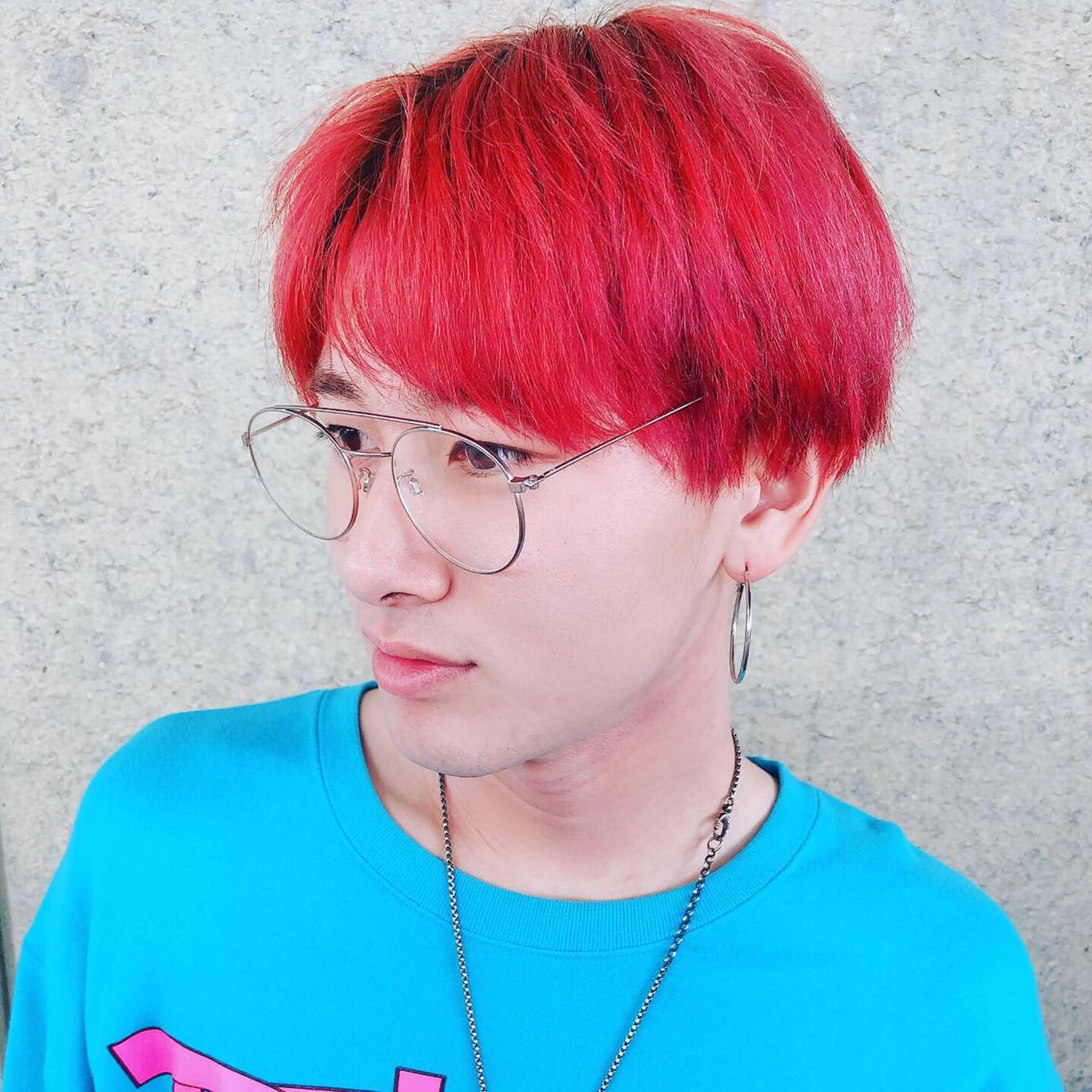 カラー メンズ ショートボブ /綾華のヘアスタイル